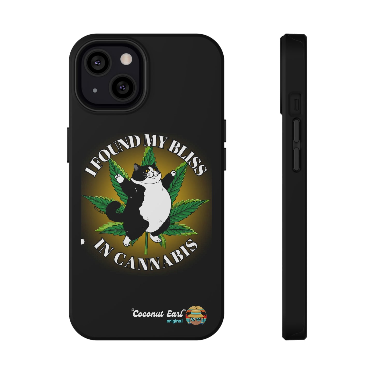 Bliss In Cannabis Impact-Resistant Phone Case