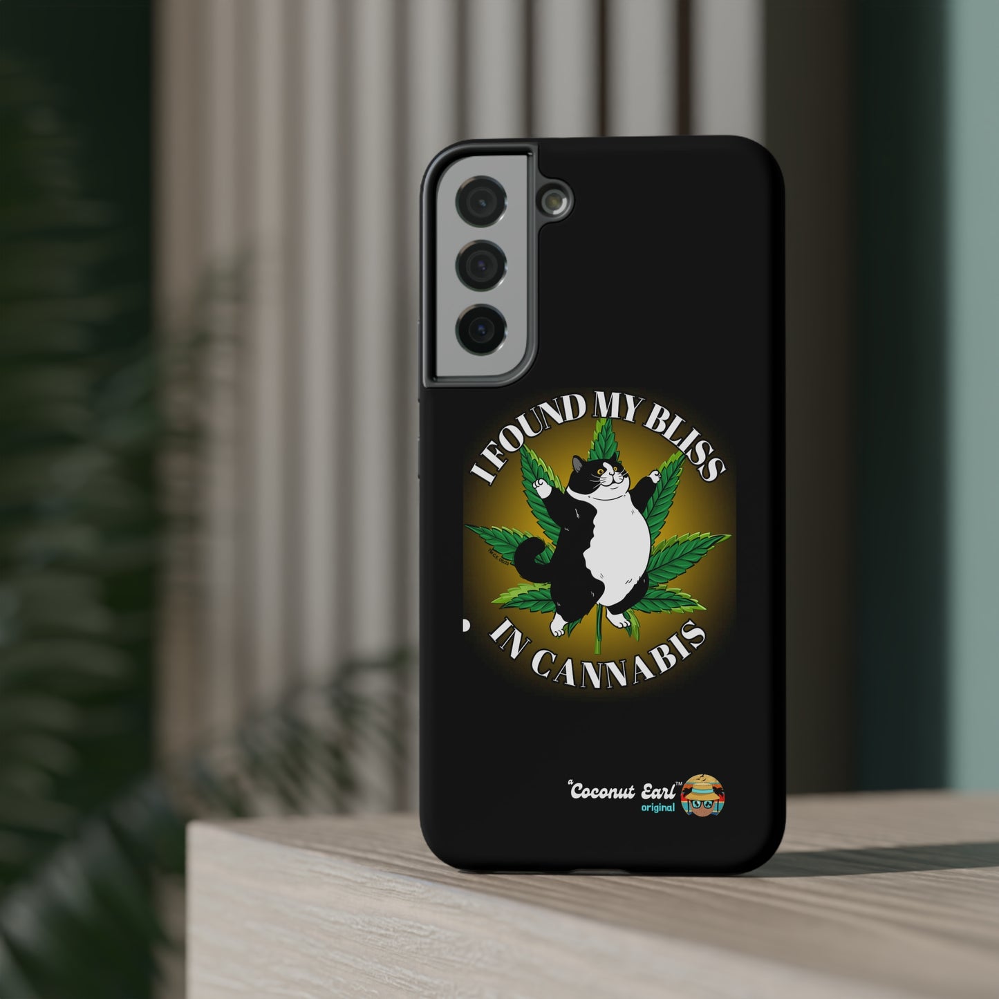 Bliss In Cannabis Impact-Resistant Phone Case