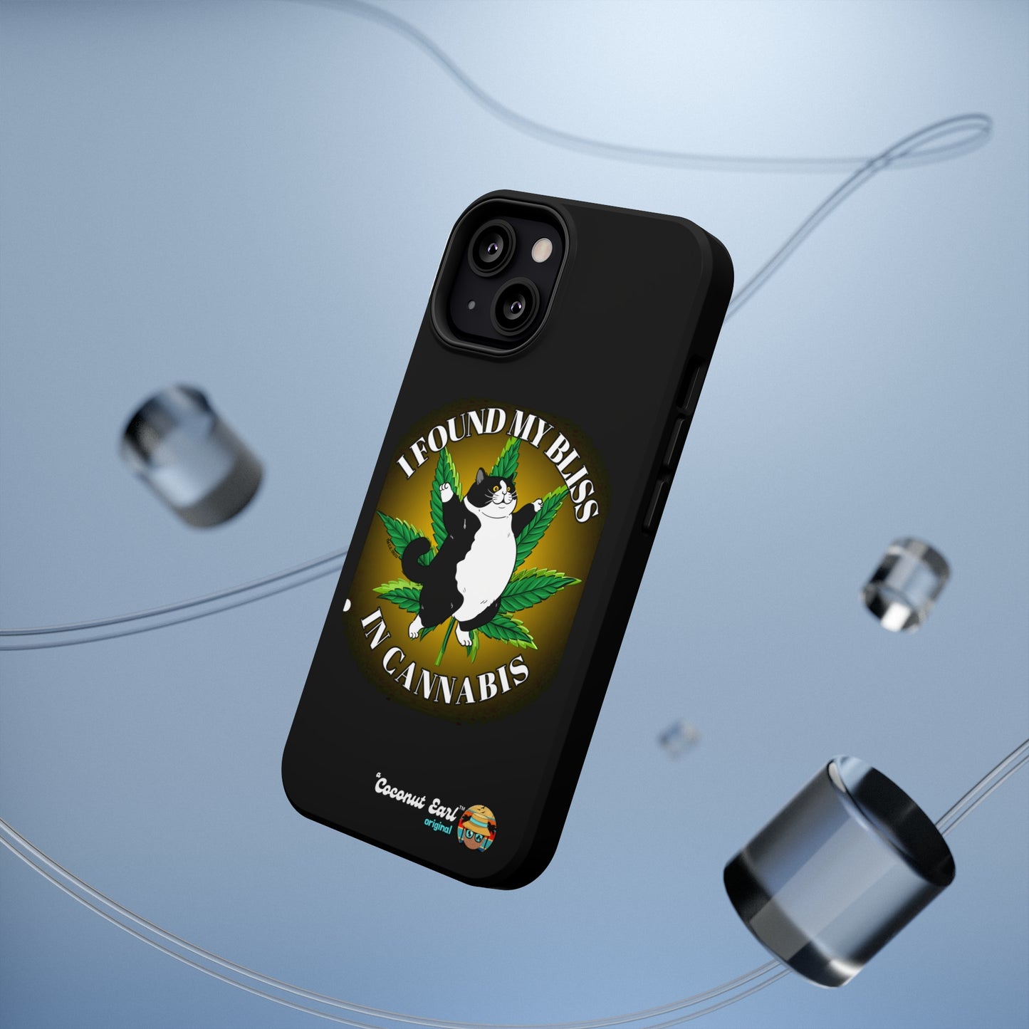 Bliss In Cannabis Impact-Resistant Phone Case