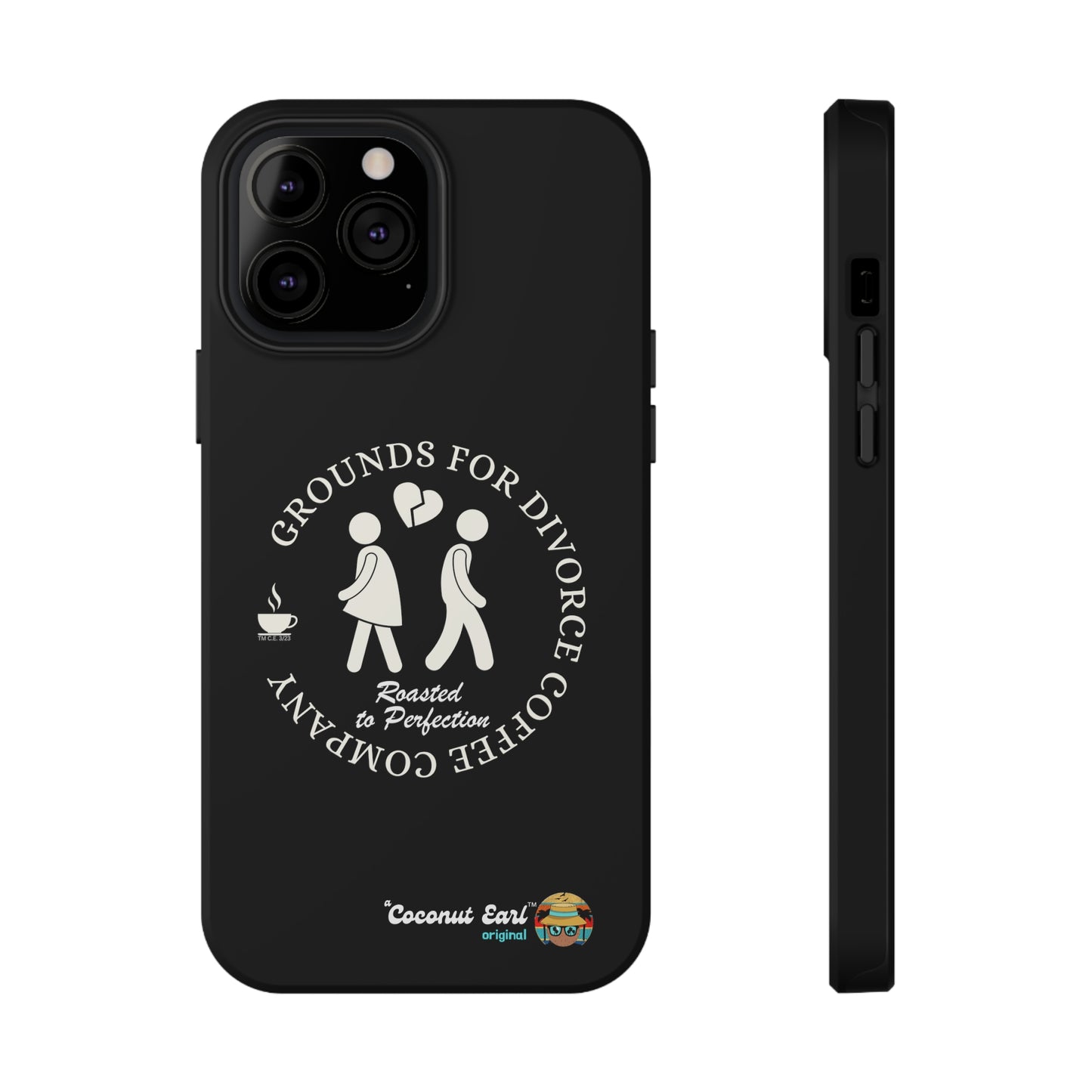 Grounds for Divorce Coffee Company Impact-Resistant Phone Case