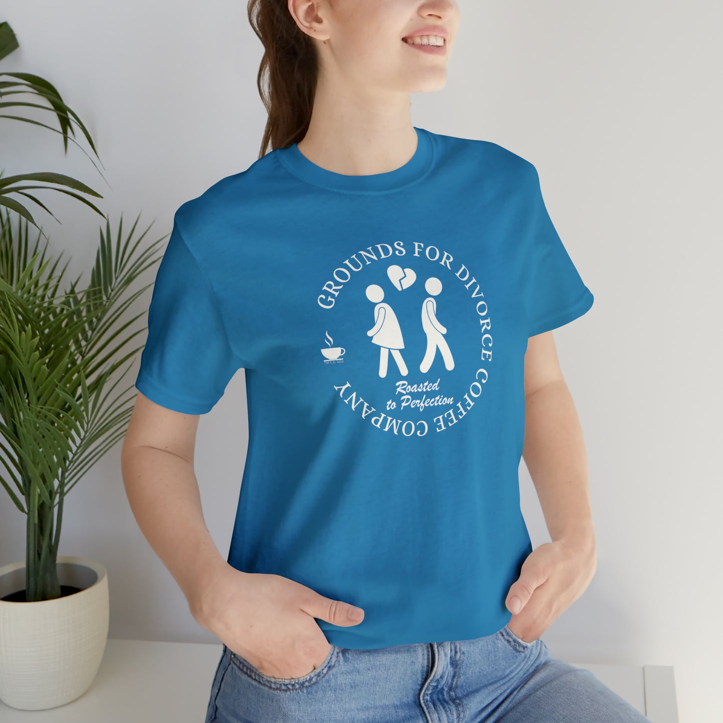 Grounds for Divorce Coffee Company Unisex Tee