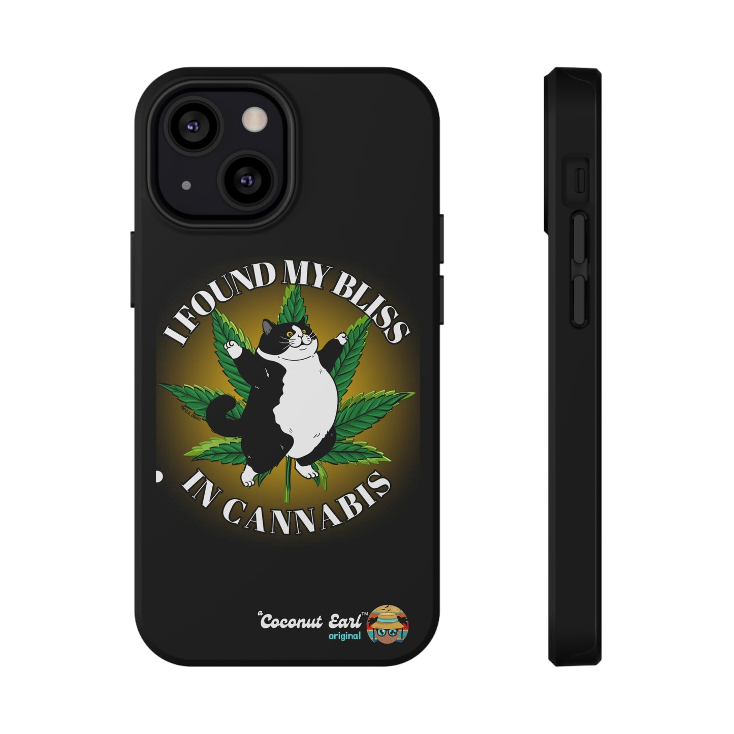 Bliss In Cannabis Impact-Resistant Phone Case