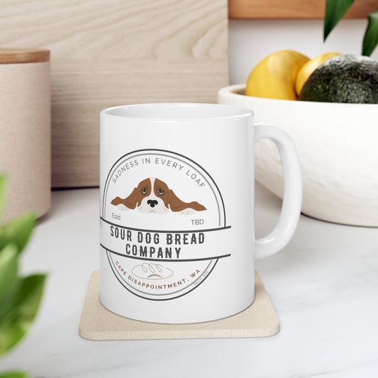 Sour Dog Bread Company Ceramic Mug 11oz