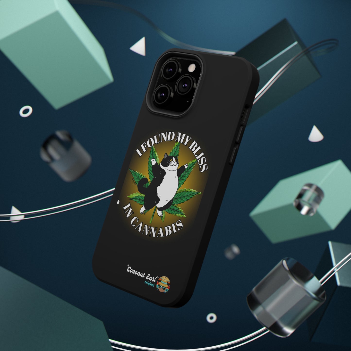 Bliss In Cannabis Impact-Resistant Phone Case