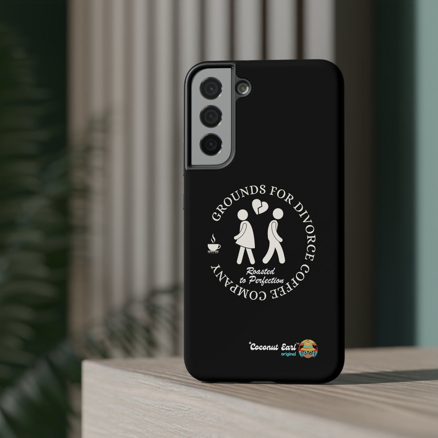 Grounds for Divorce Coffee Company Impact-Resistant Phone Case