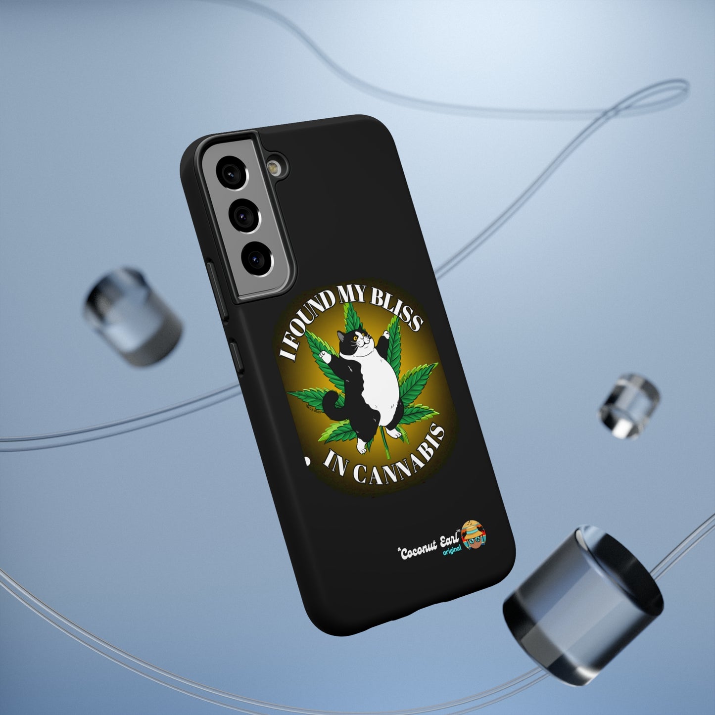 Bliss In Cannabis Impact-Resistant Phone Case