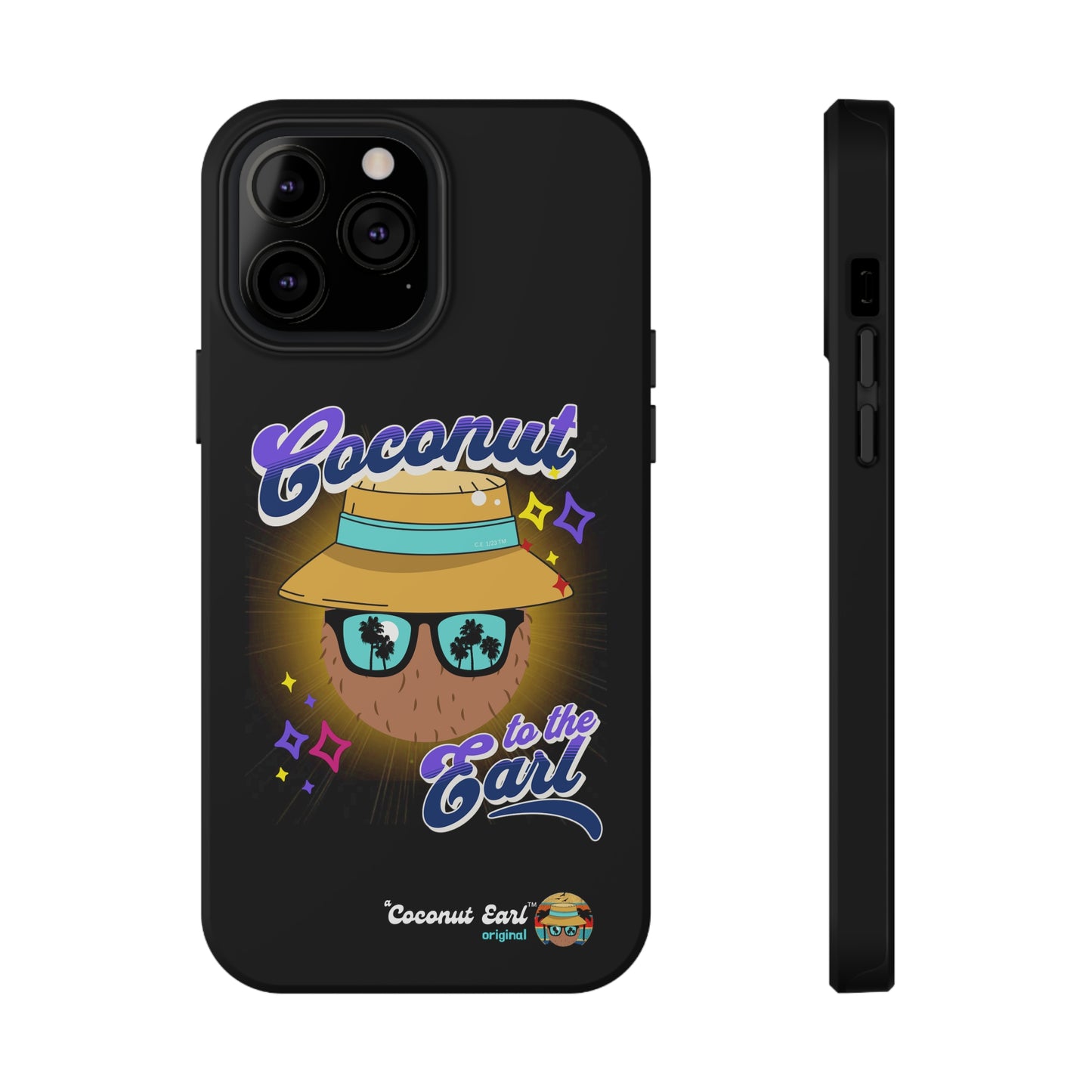 Coconut to tha' Earl Impact-Resistant Phone Case