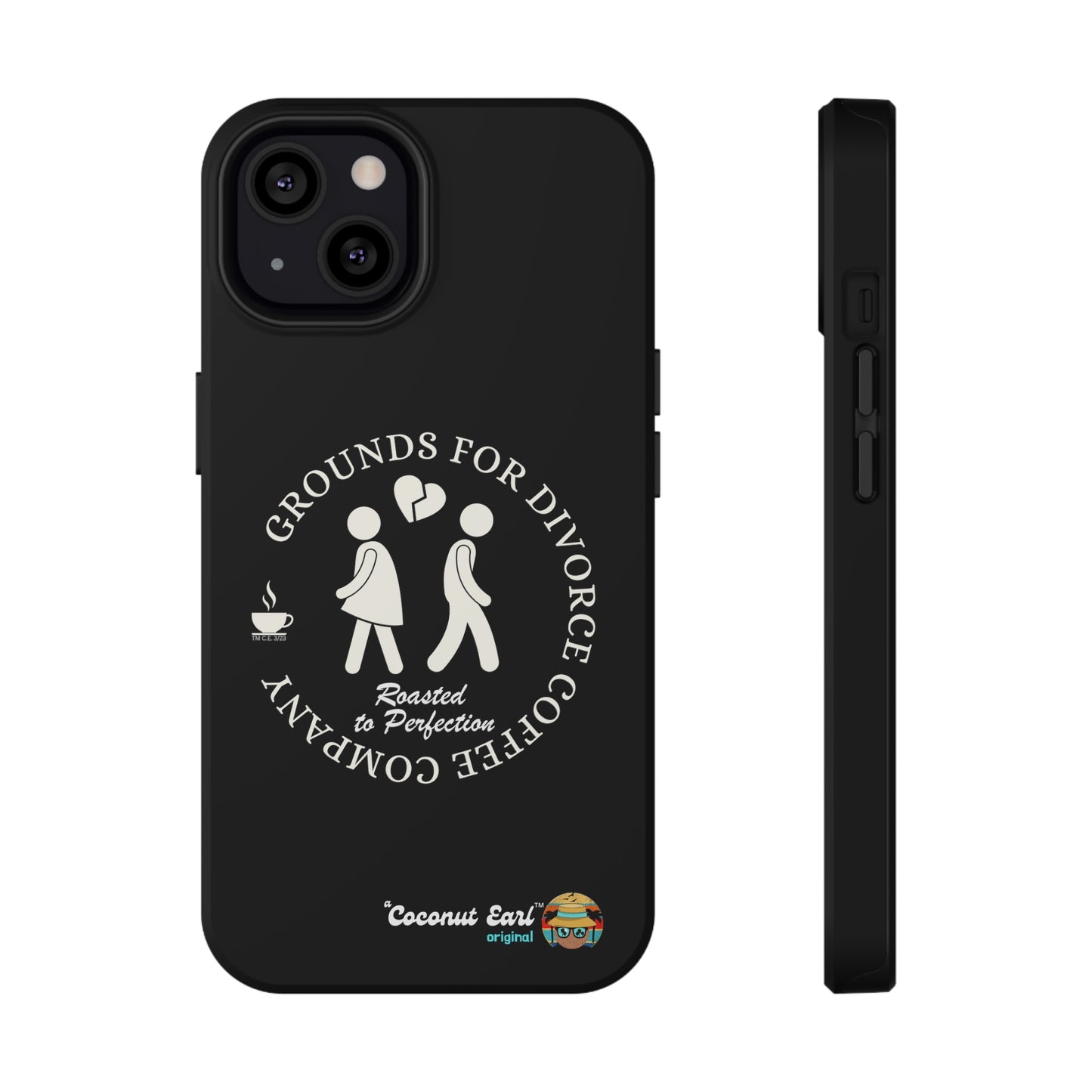 Grounds for Divorce Coffee Company Impact-Resistant Phone Case