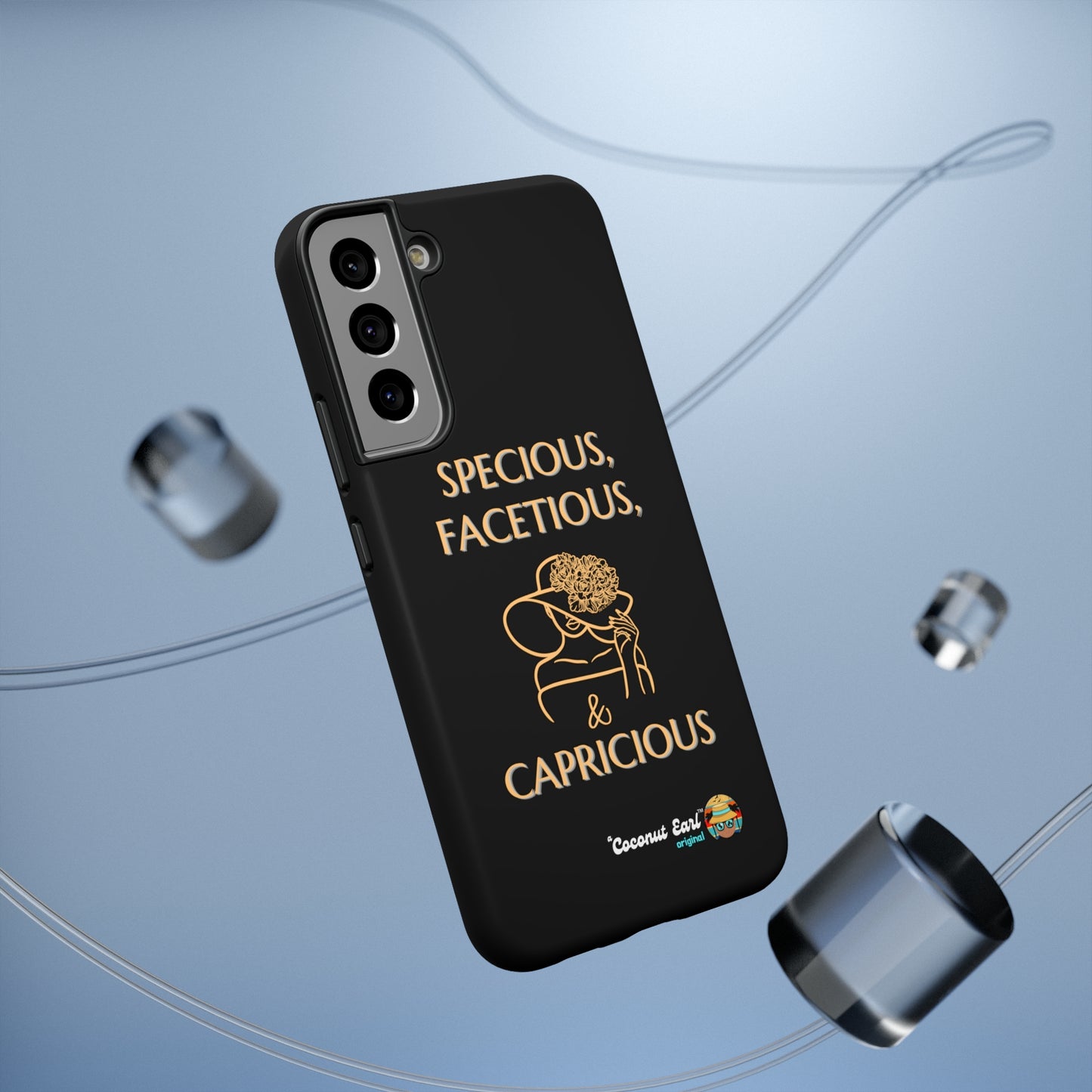 Specious, Facetious and Capricious Impact-Resistant Phone Case