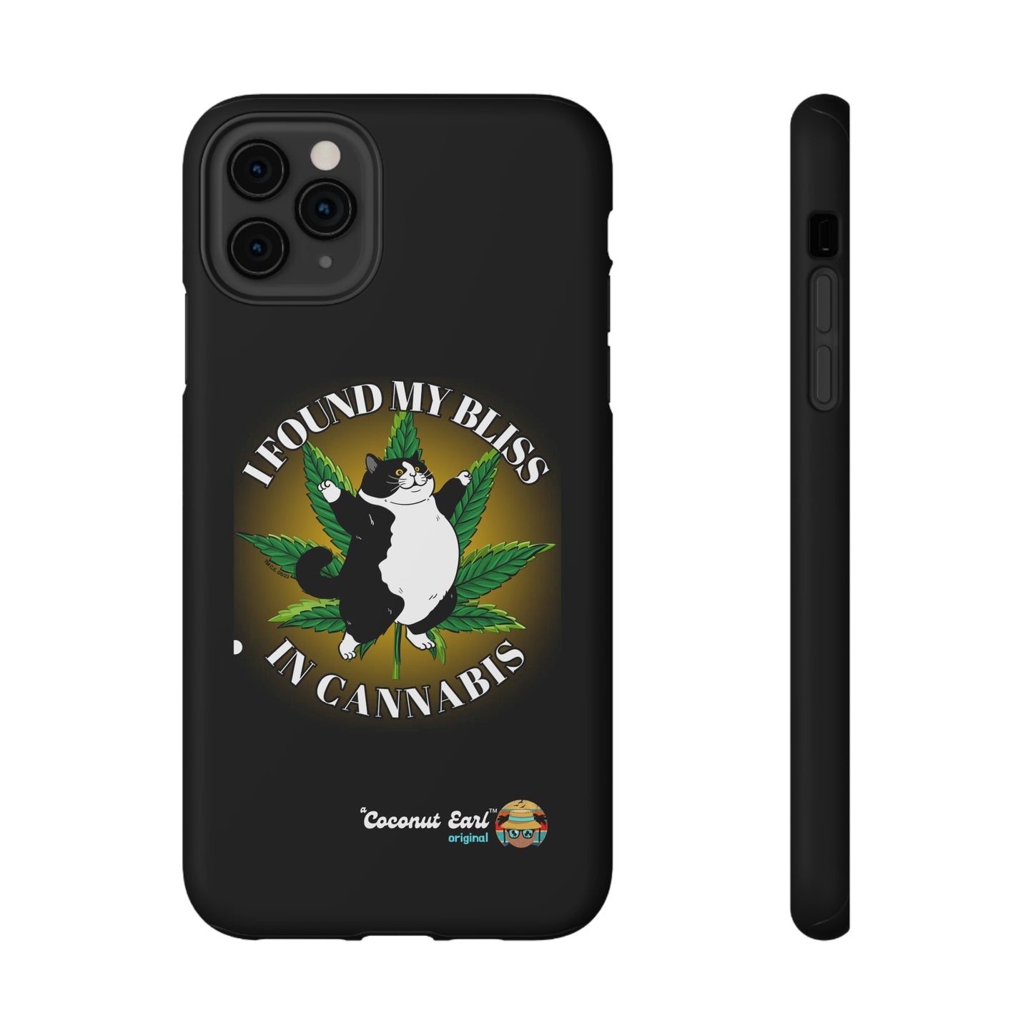 Bliss In Cannabis Impact-Resistant Phone Case