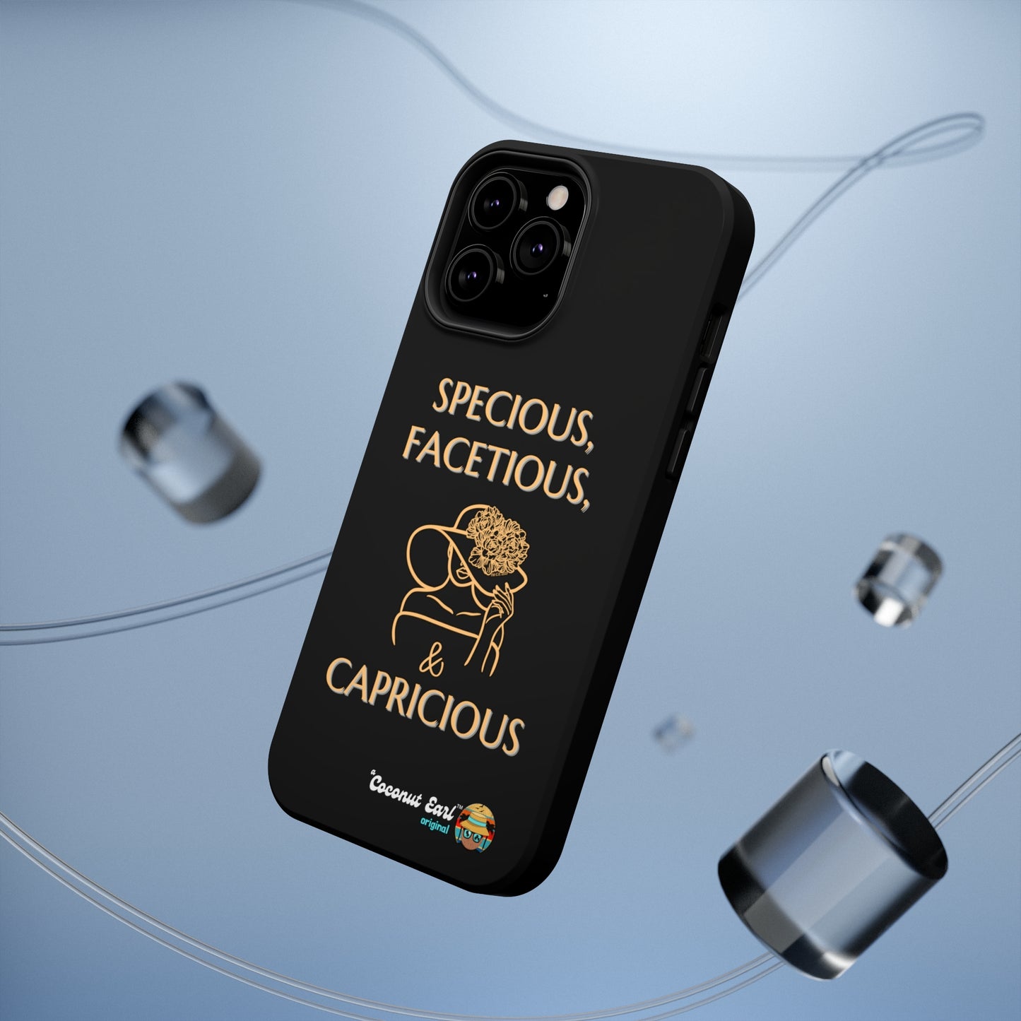 Specious, Facetious and Capricious Impact-Resistant Phone Case