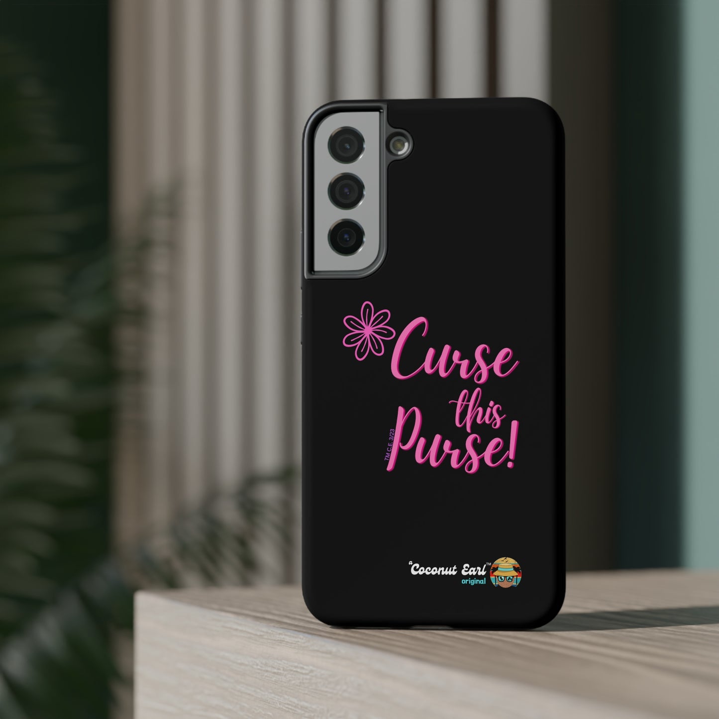 Curse This Purse Impact-Resistant Phone Case