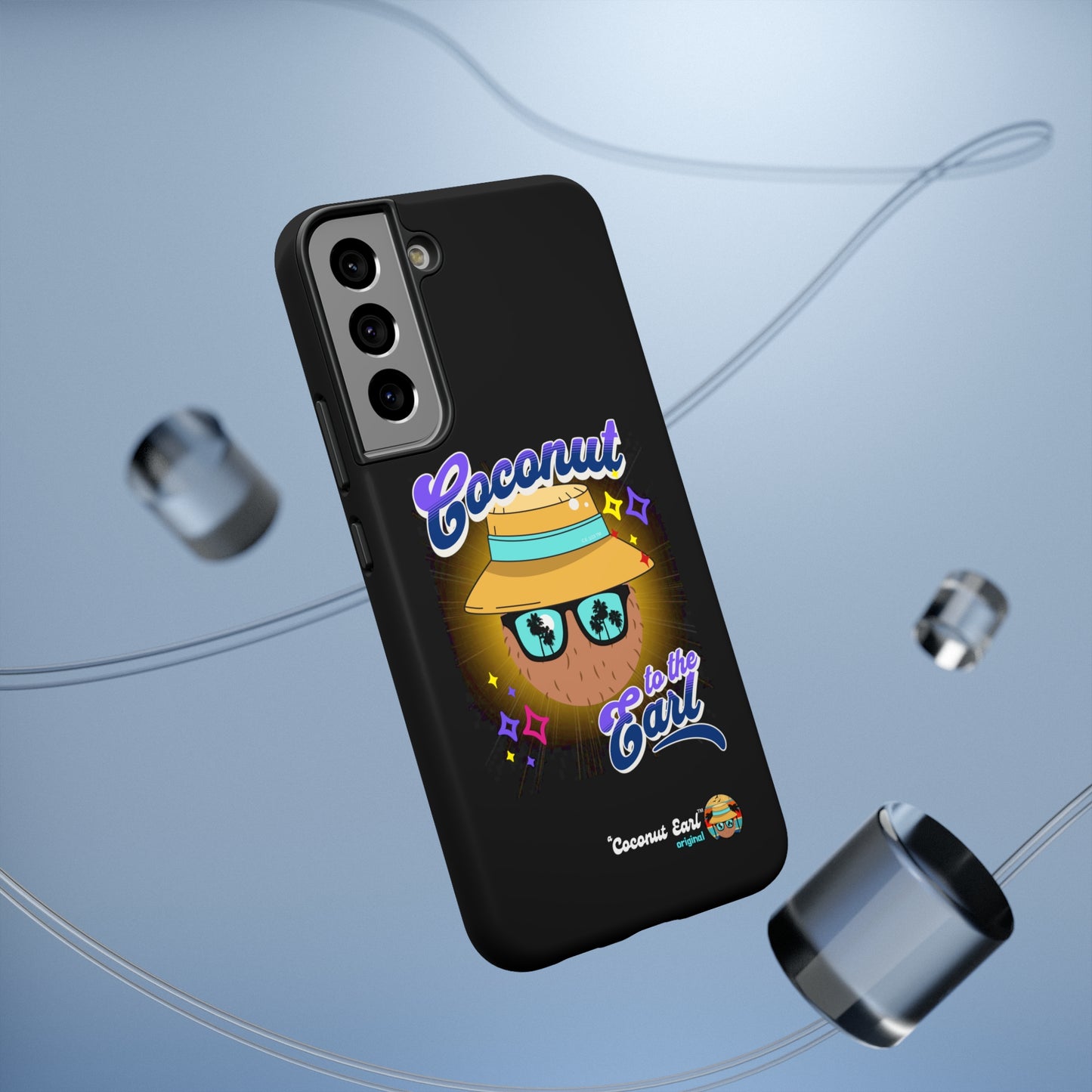 Coconut to tha' Earl Impact-Resistant Phone Case