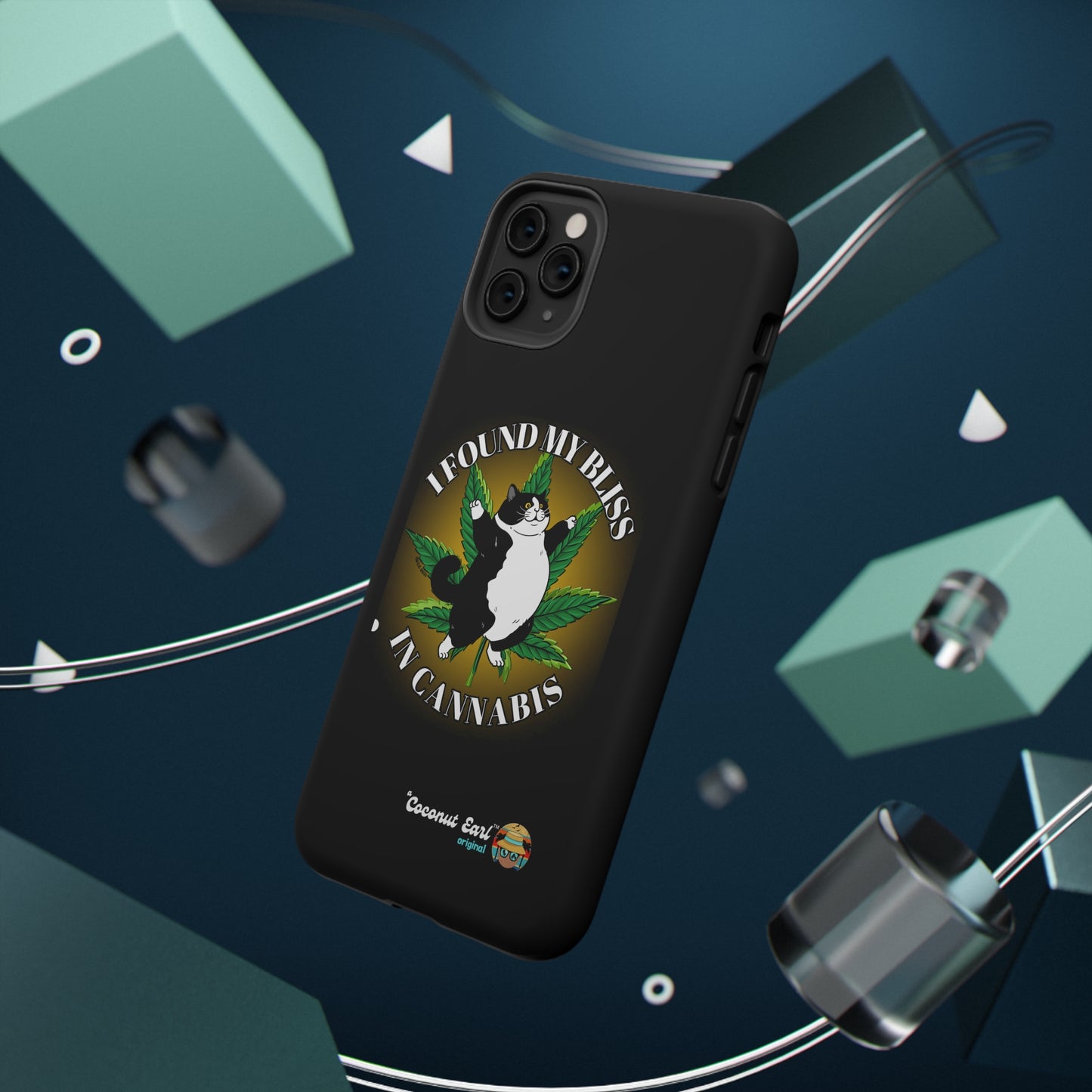 Bliss In Cannabis Impact-Resistant Phone Case