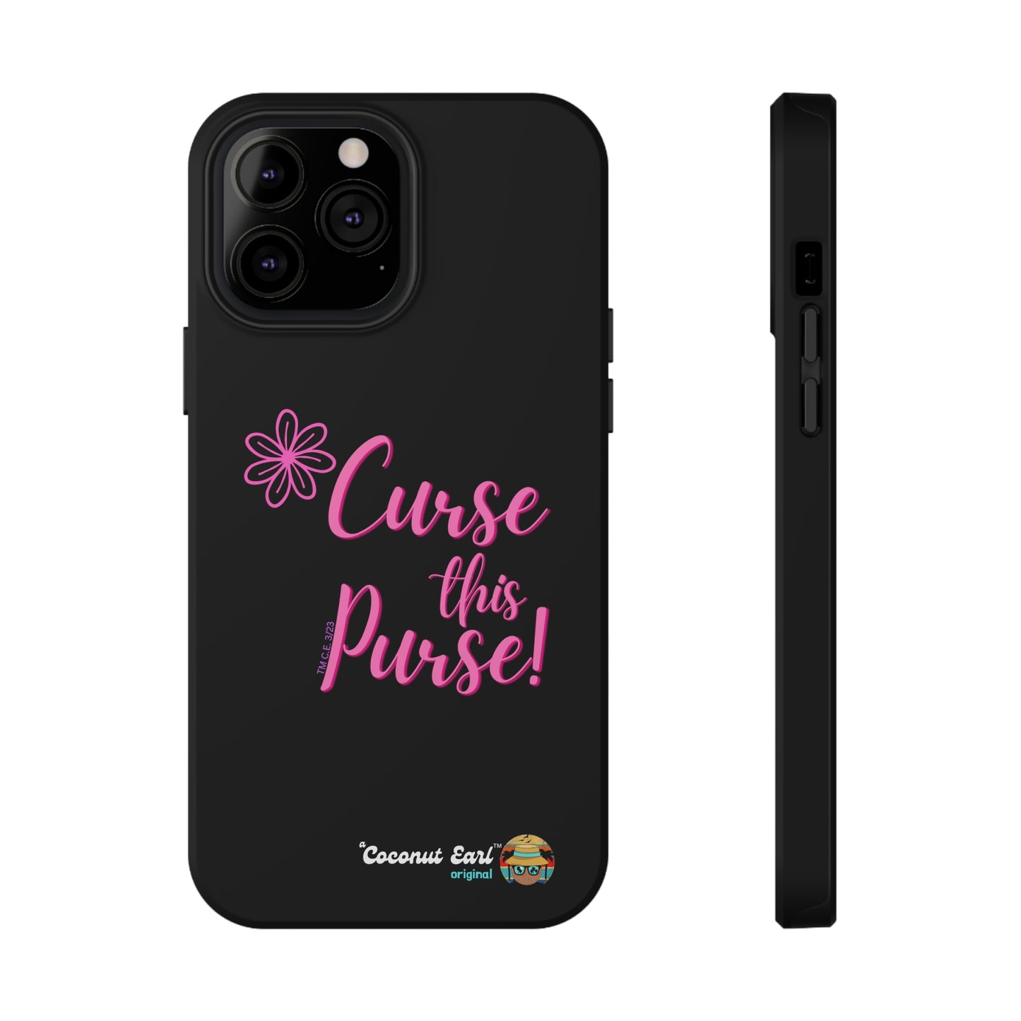 Curse This Purse Impact-Resistant Phone Case