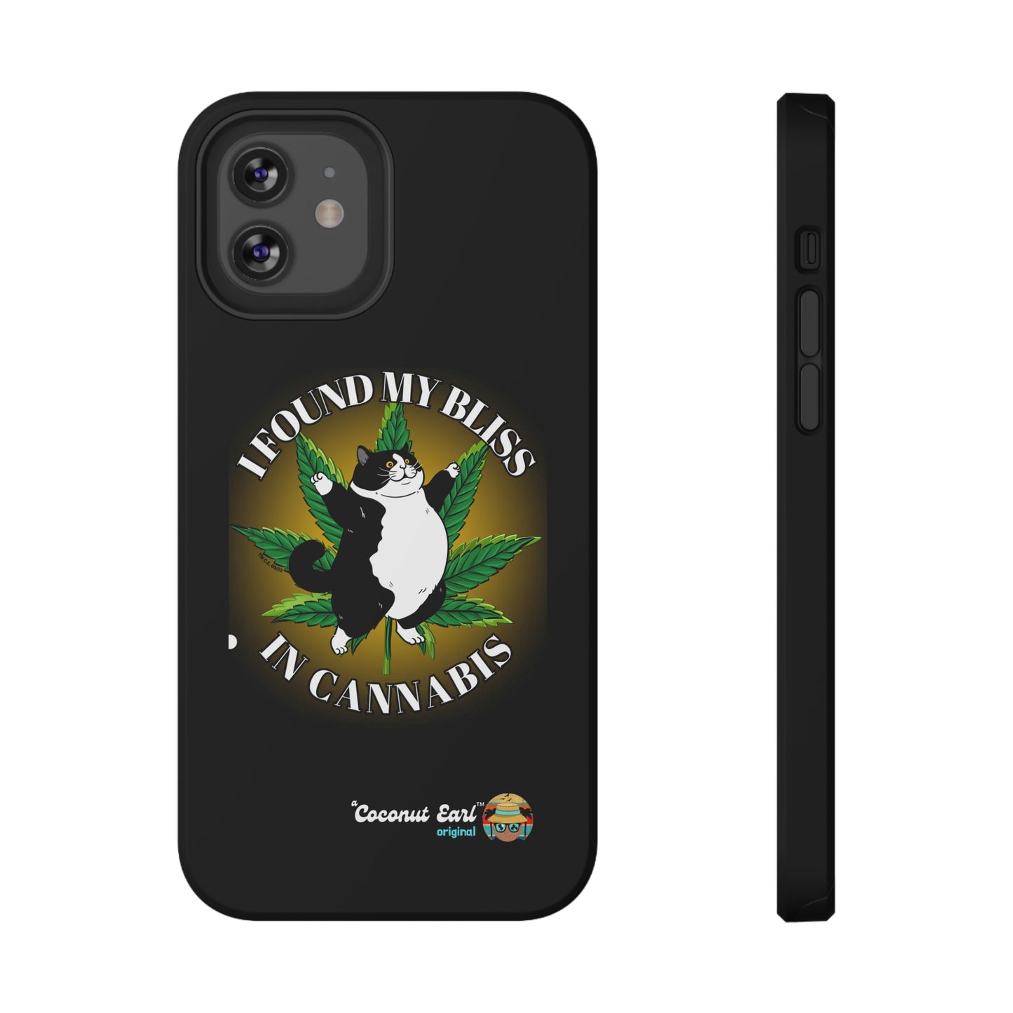 Bliss In Cannabis Impact-Resistant Phone Case