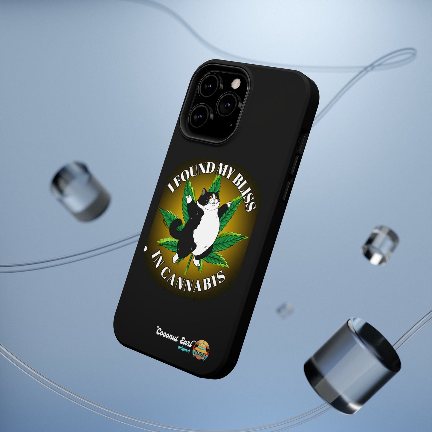 Bliss In Cannabis Impact-Resistant Phone Case