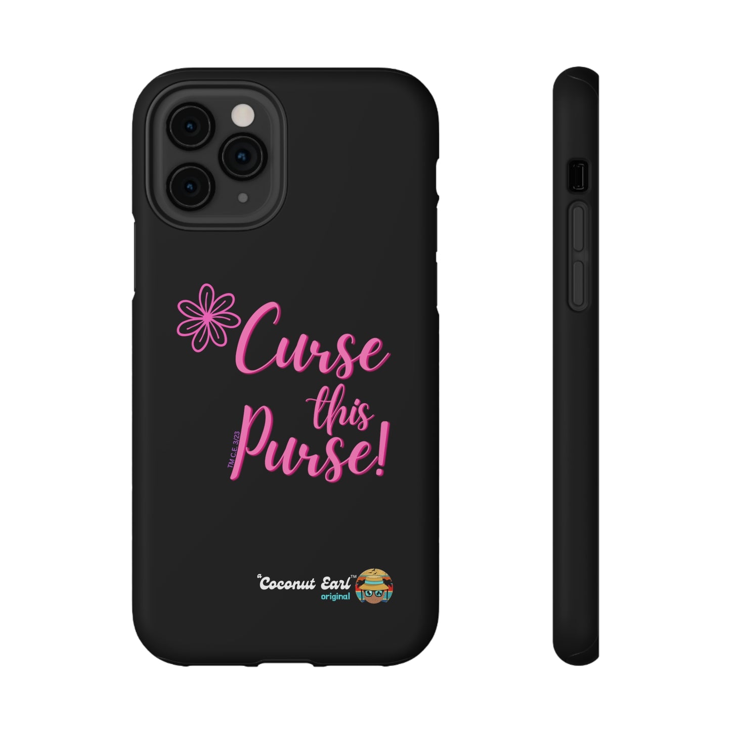 Curse This Purse Impact-Resistant Phone Case