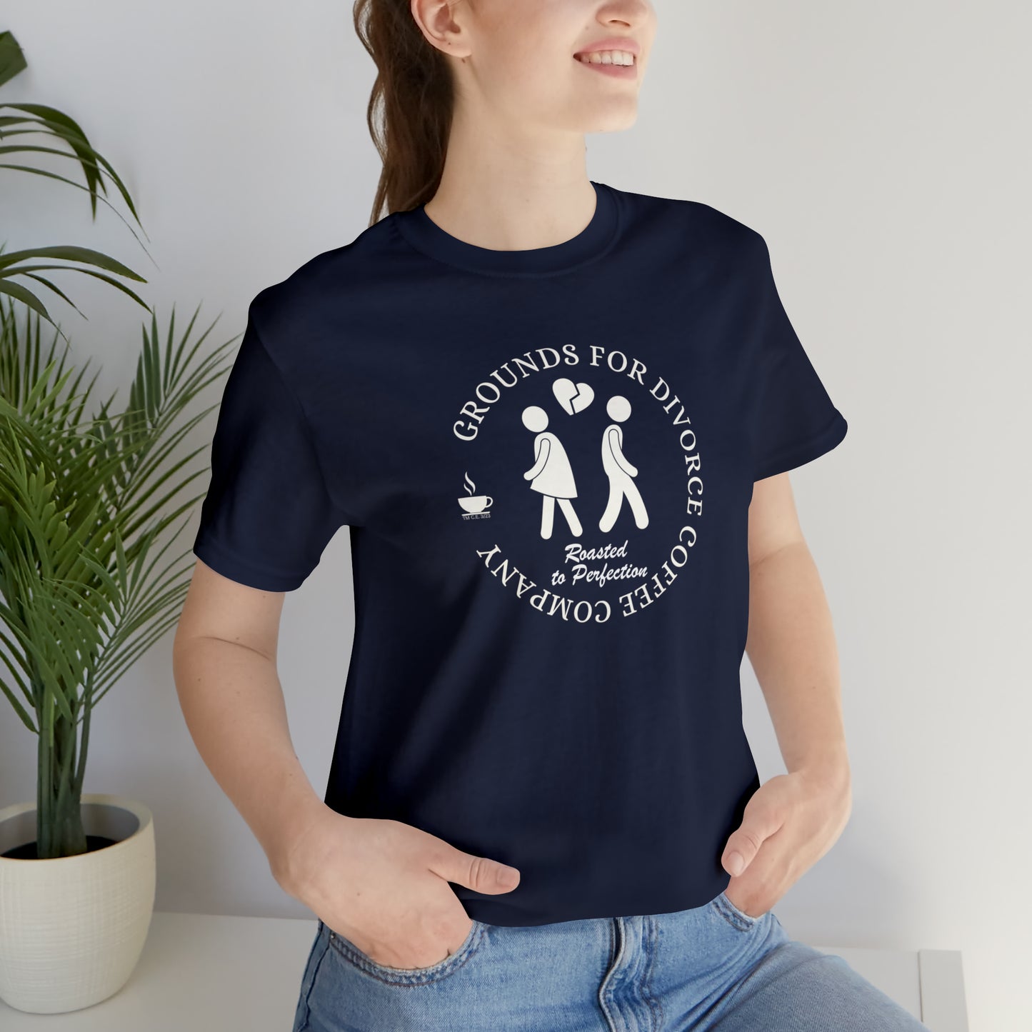 Grounds for Divorce Coffee Company Unisex Tee