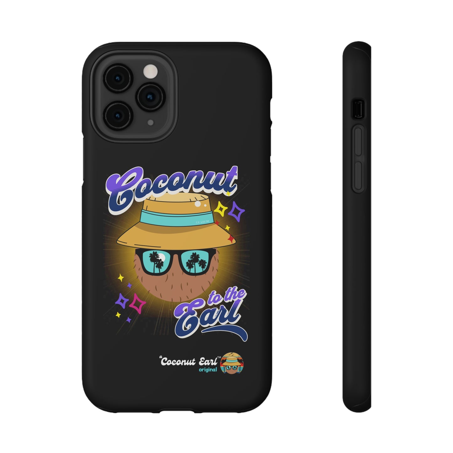 Coconut to tha' Earl Impact-Resistant Phone Case