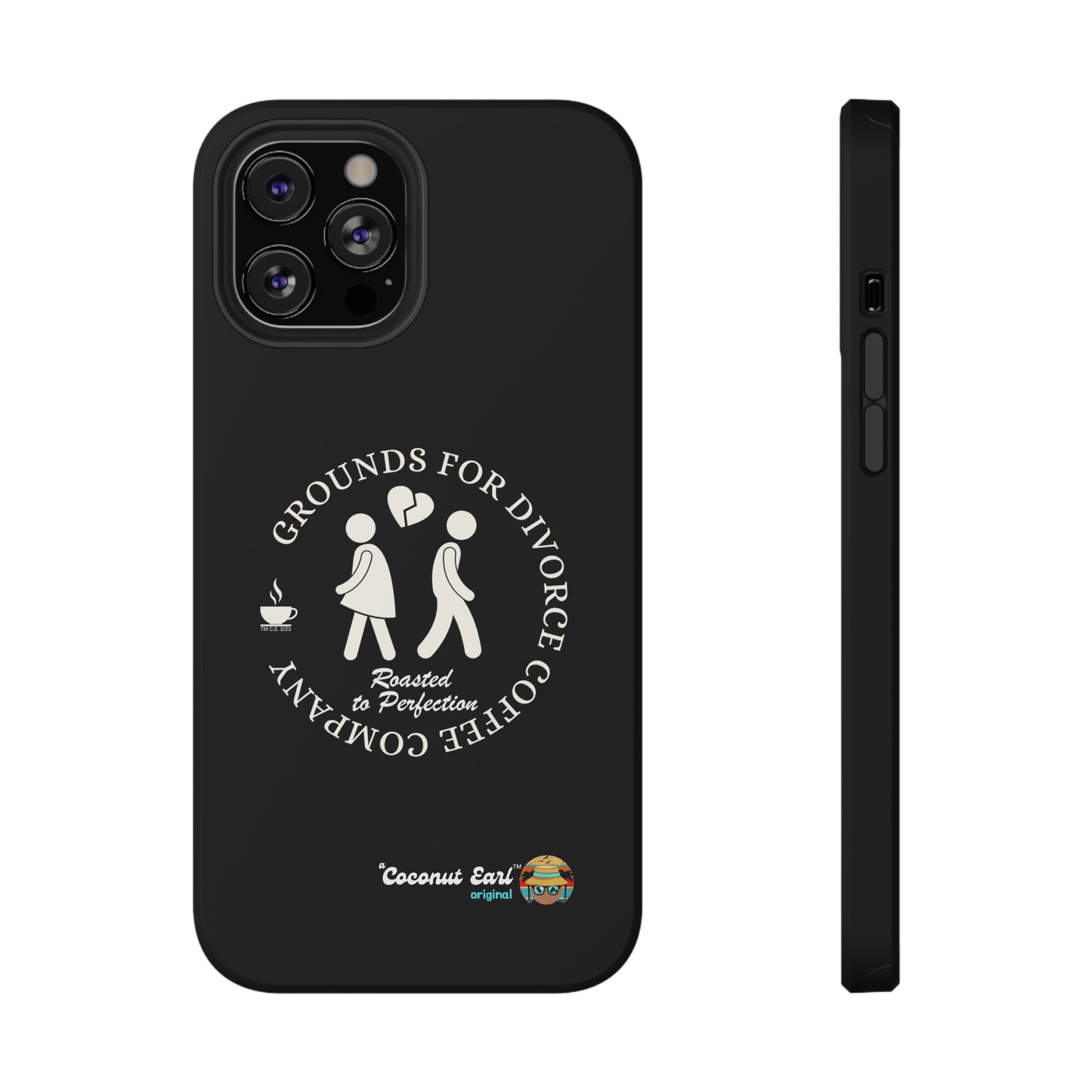 Grounds for Divorce Coffee Company Impact-Resistant Phone Case