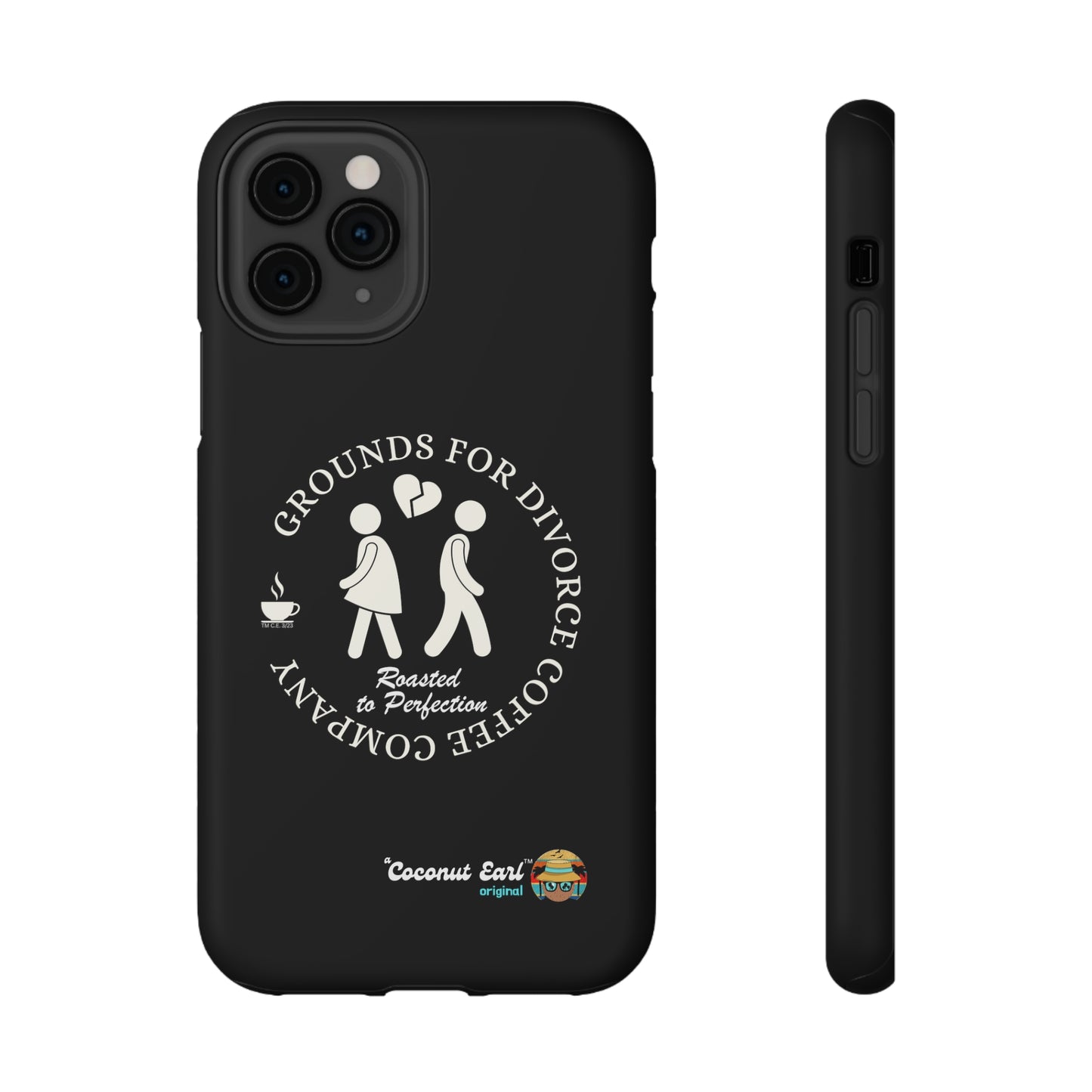 Grounds for Divorce Coffee Company Impact-Resistant Phone Case