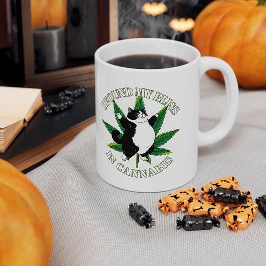 Bliss in Cannabis Ceramic Mug 11oz