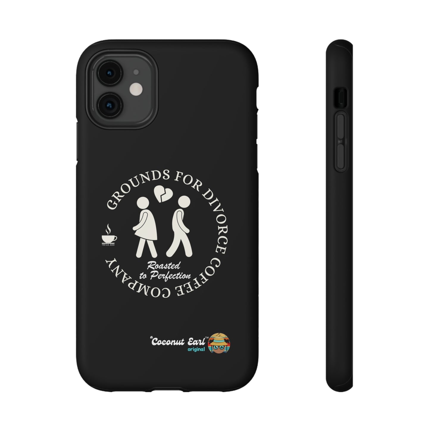 Grounds for Divorce Coffee Company Impact-Resistant Phone Case