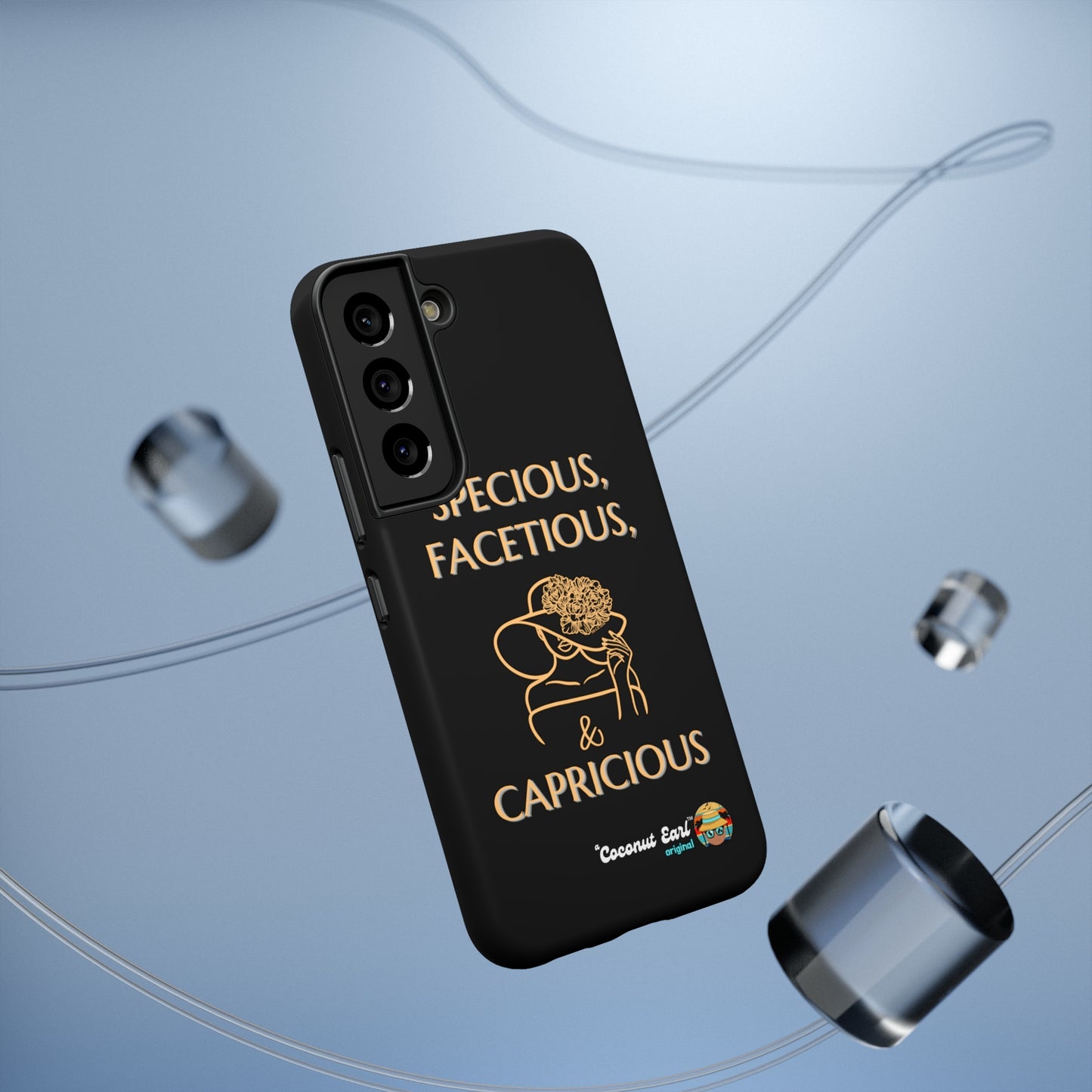 Specious, Facetious and Capricious Impact-Resistant Phone Case