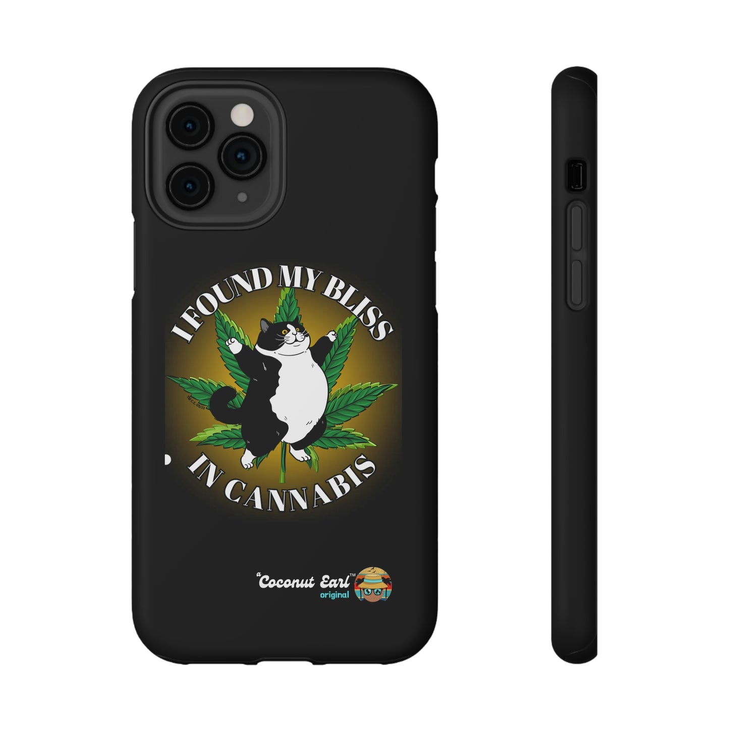 Bliss In Cannabis Impact-Resistant Phone Case