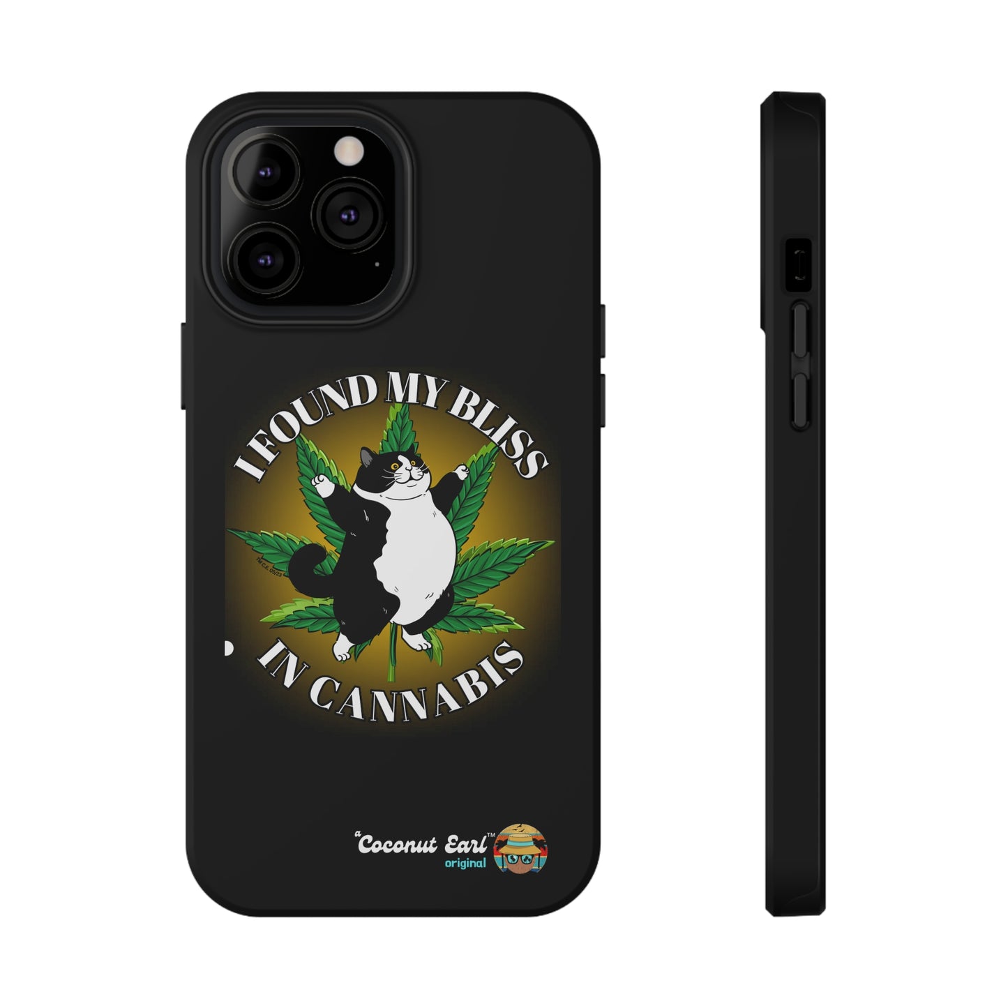 Bliss In Cannabis Impact-Resistant Phone Case