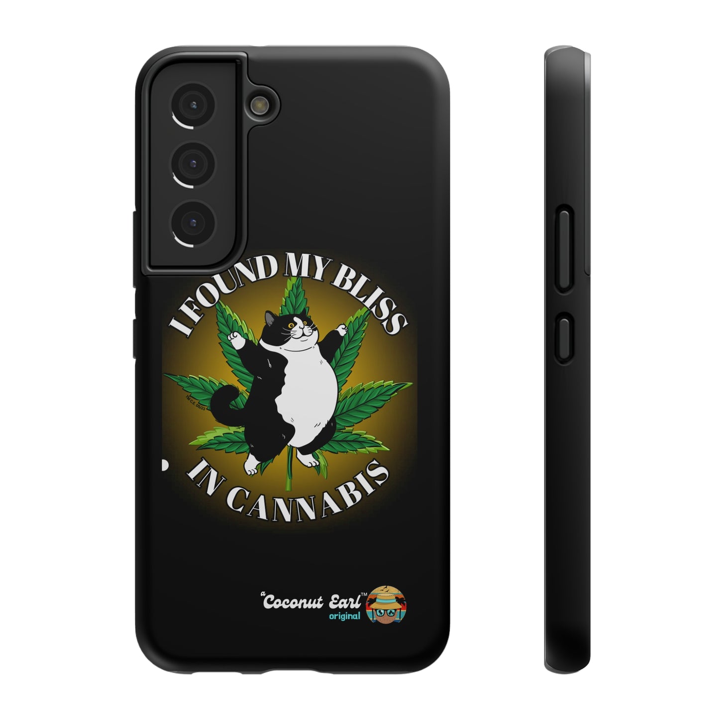 Bliss In Cannabis Impact-Resistant Phone Case