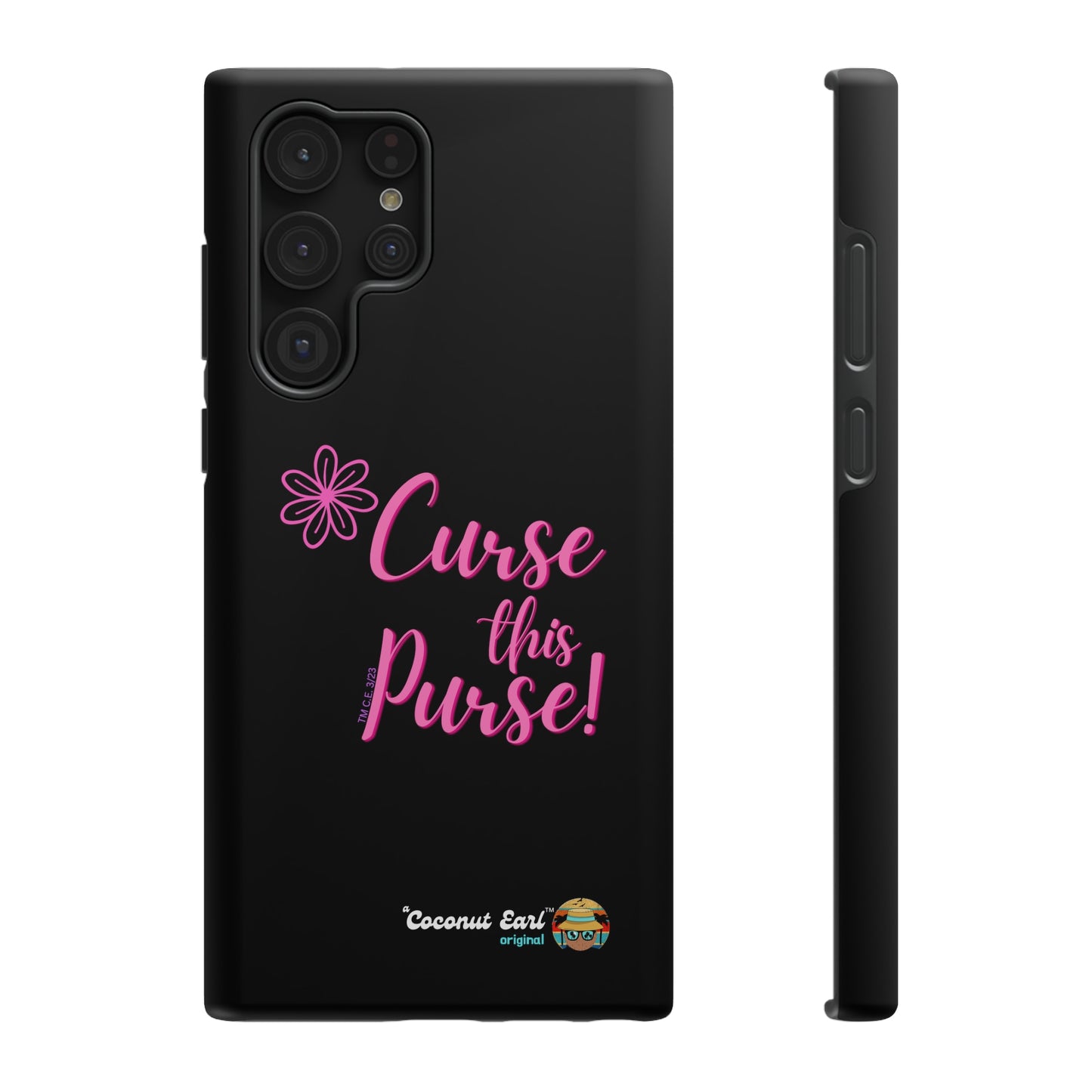 Curse This Purse Impact-Resistant Phone Case