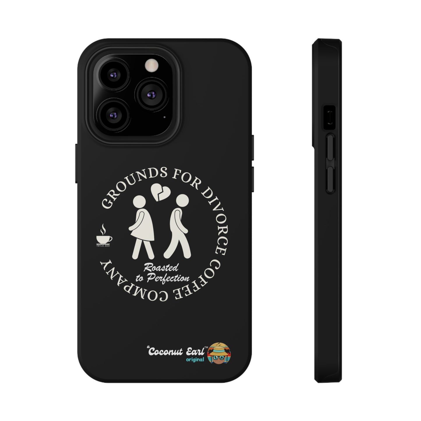 Grounds for Divorce Coffee Company Impact-Resistant Phone Case