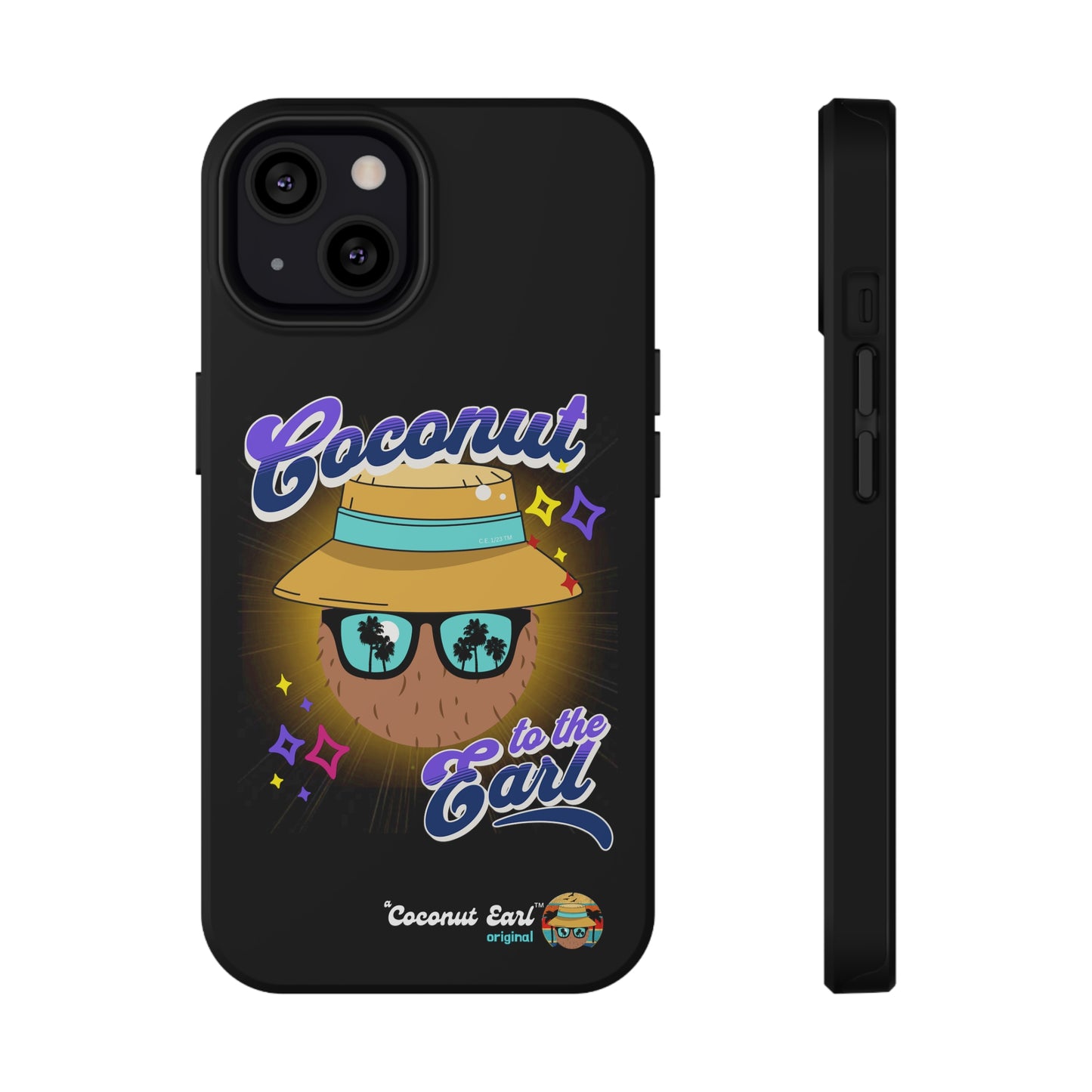 Coconut to tha' Earl Impact-Resistant Phone Case