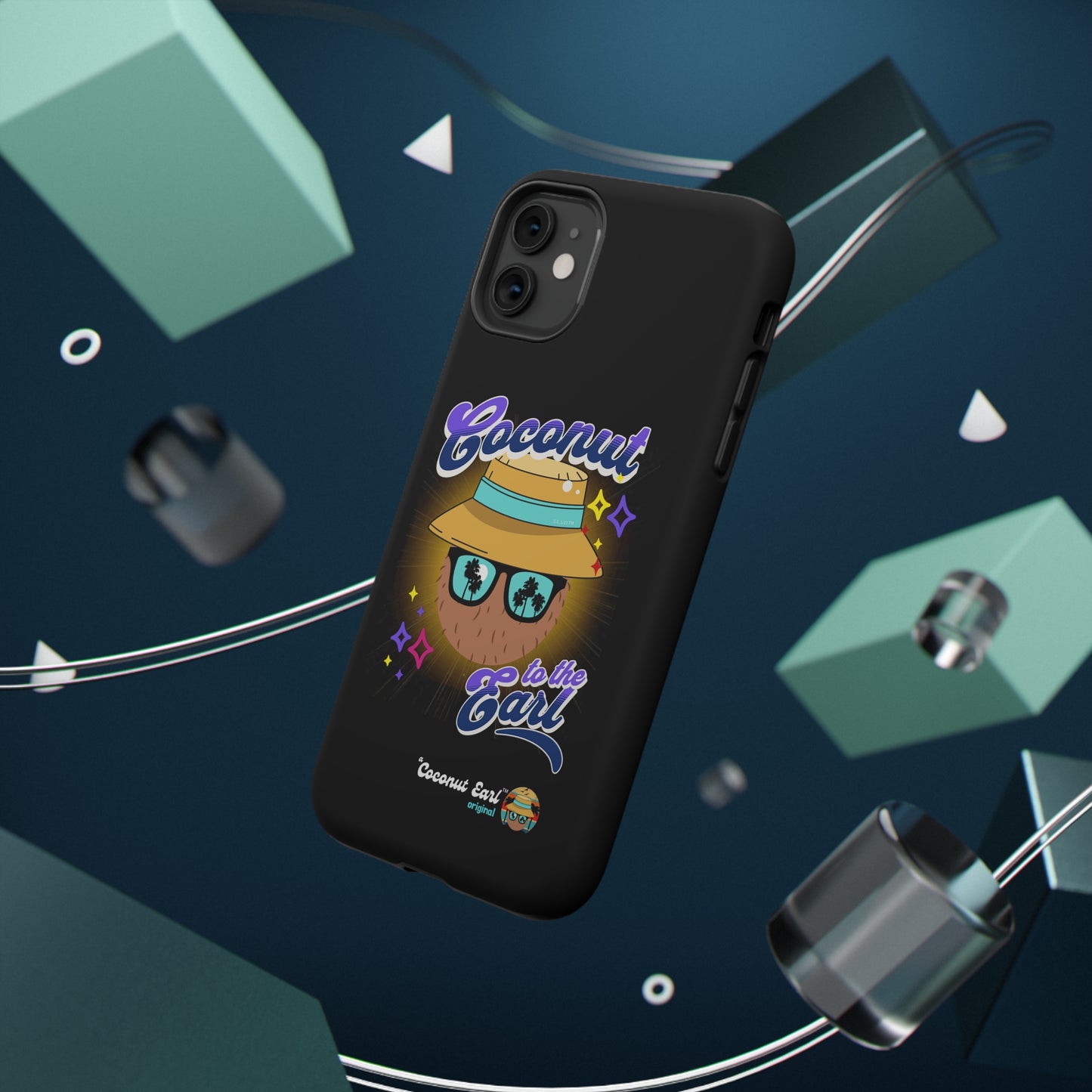 Coconut to tha' Earl Impact-Resistant Phone Case