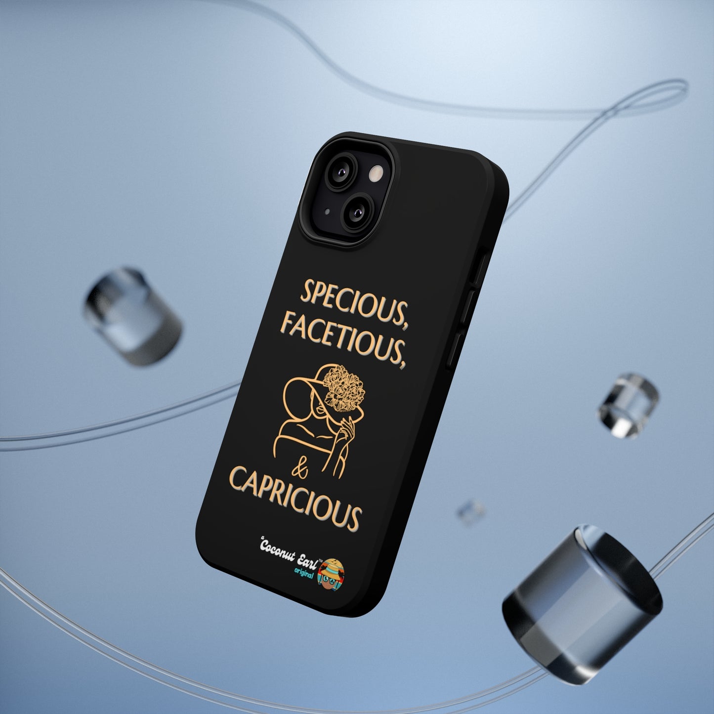 Specious, Facetious and Capricious Impact-Resistant Phone Case