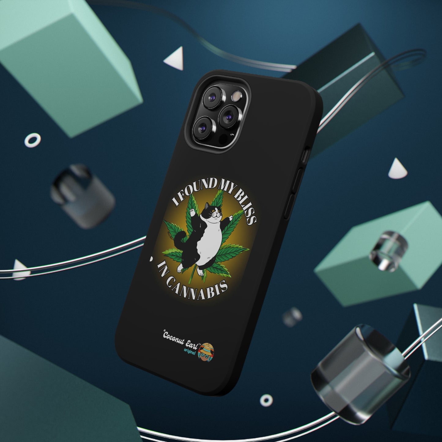 Bliss In Cannabis Impact-Resistant Phone Case