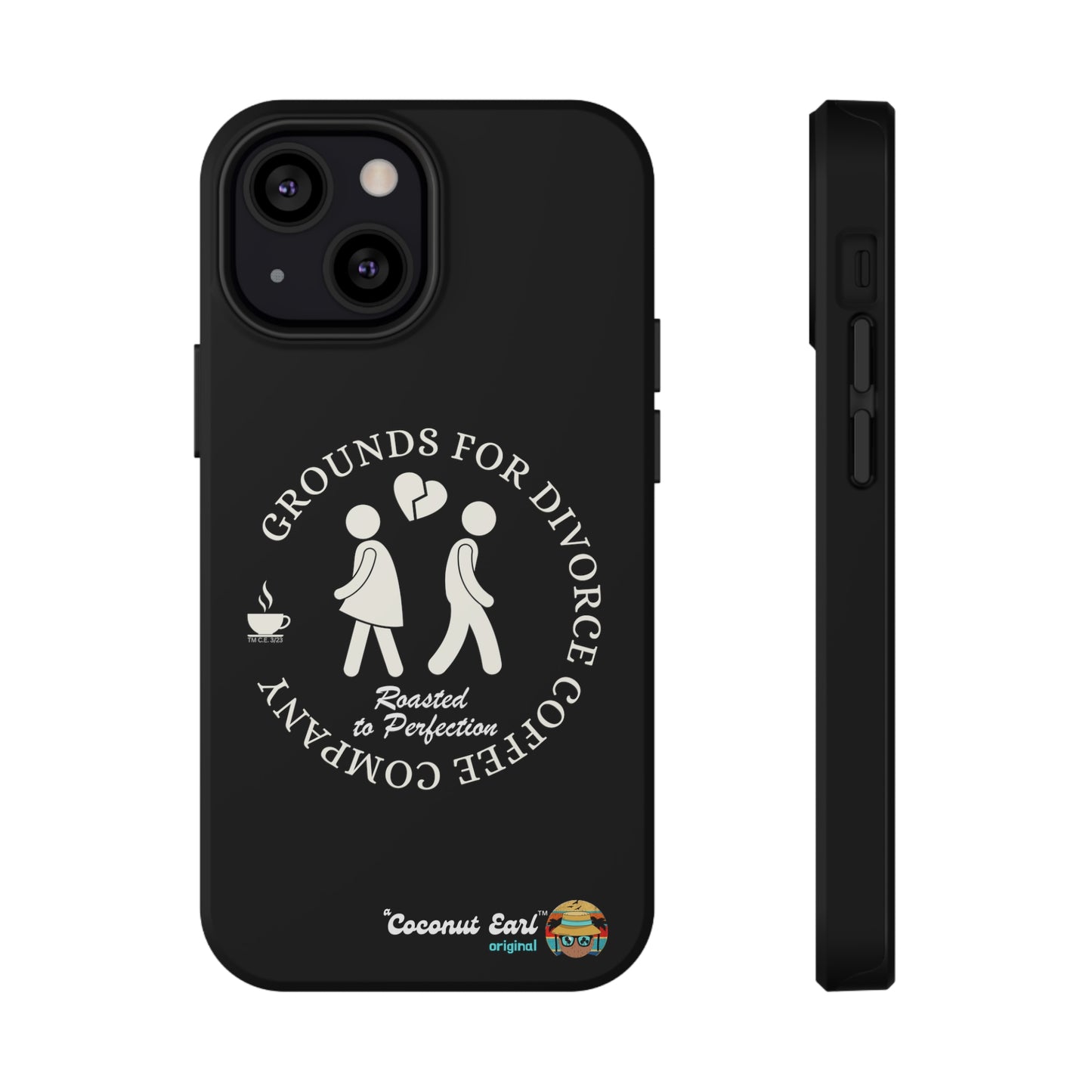 Grounds for Divorce Coffee Company Impact-Resistant Phone Case