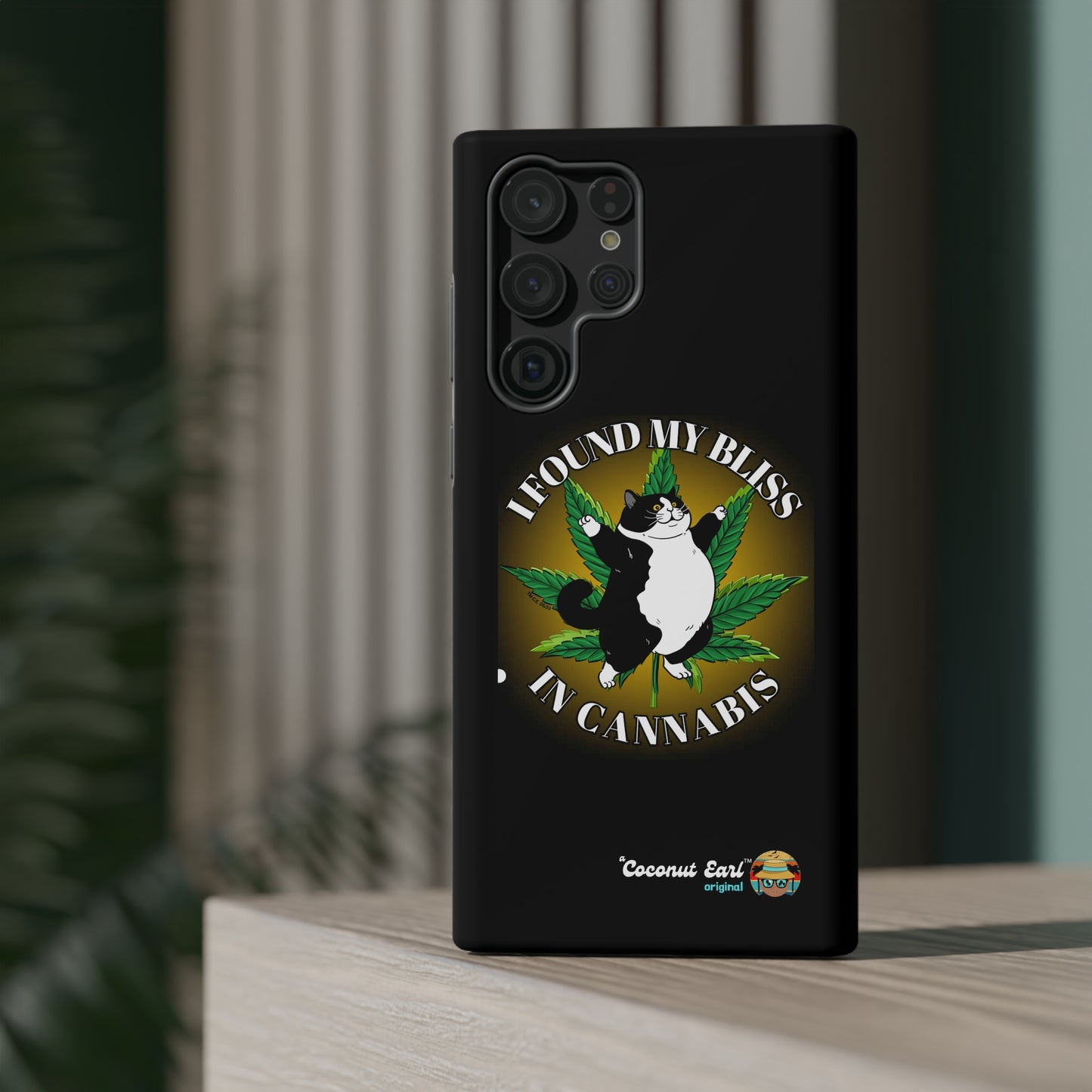 Bliss In Cannabis Impact-Resistant Phone Case