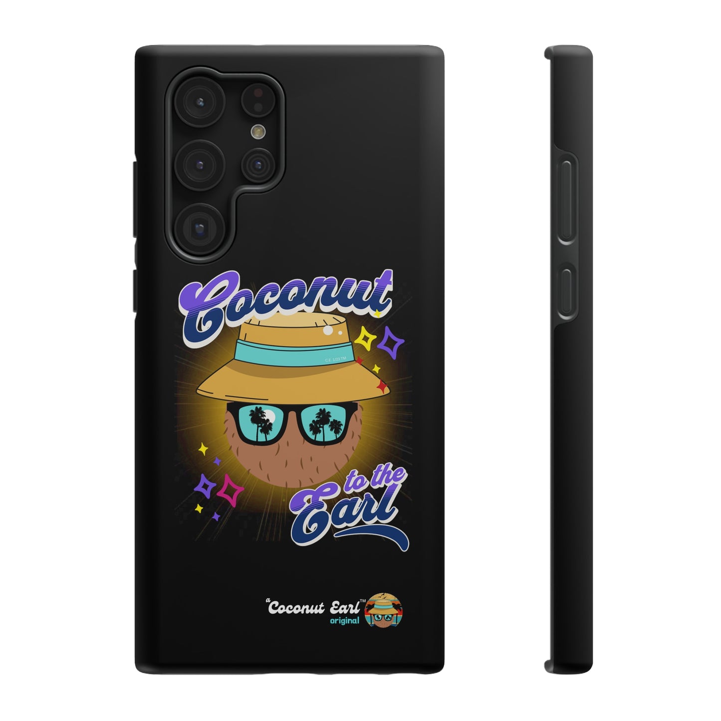 Coconut to tha' Earl Impact-Resistant Phone Case