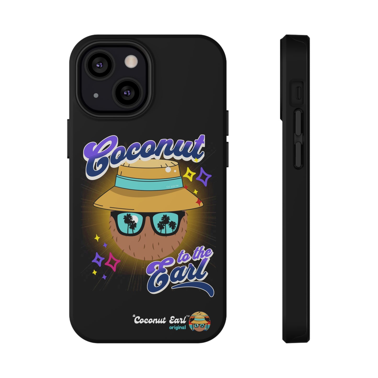 Coconut to tha' Earl Impact-Resistant Phone Case