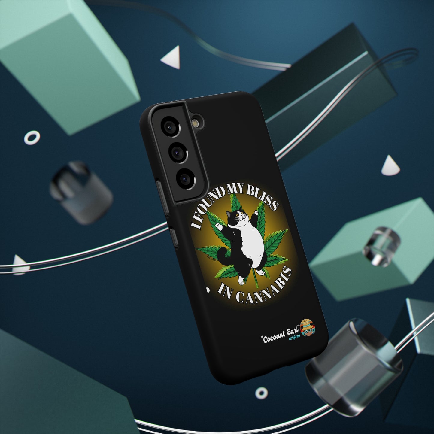 Bliss In Cannabis Impact-Resistant Phone Case