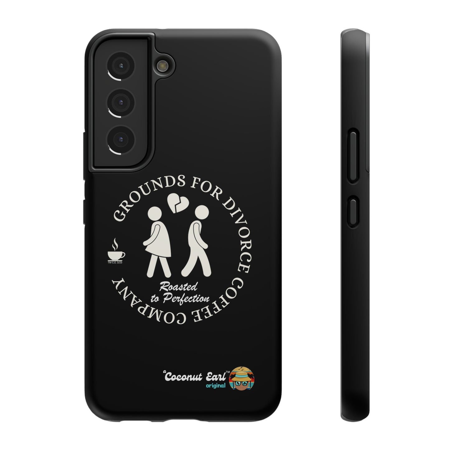 Grounds for Divorce Coffee Company Impact-Resistant Phone Case