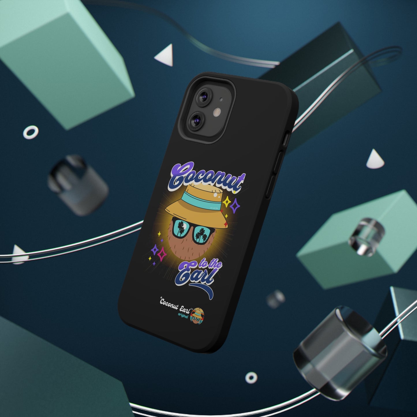 Coconut to tha' Earl Impact-Resistant Phone Case