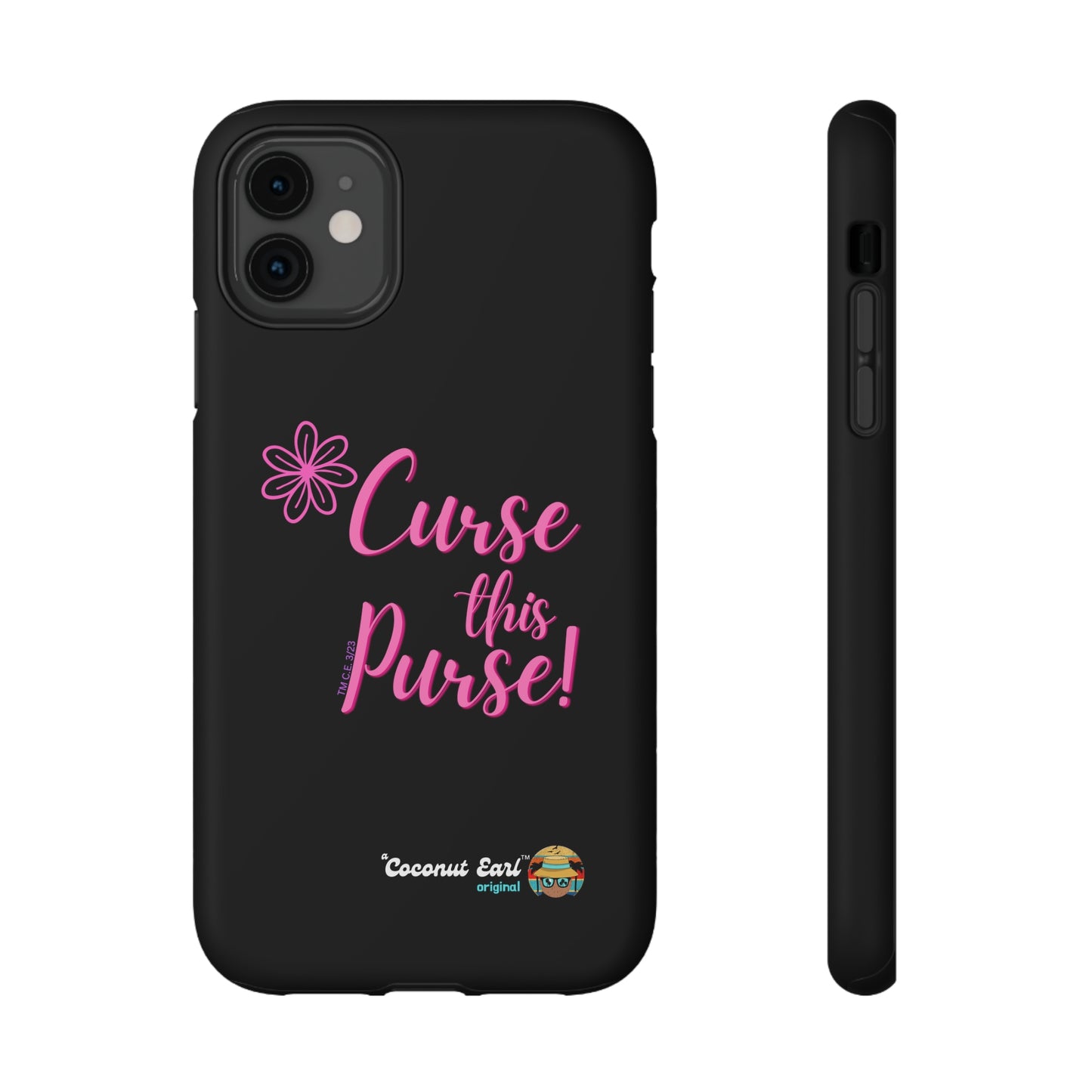 Curse This Purse Impact-Resistant Phone Case