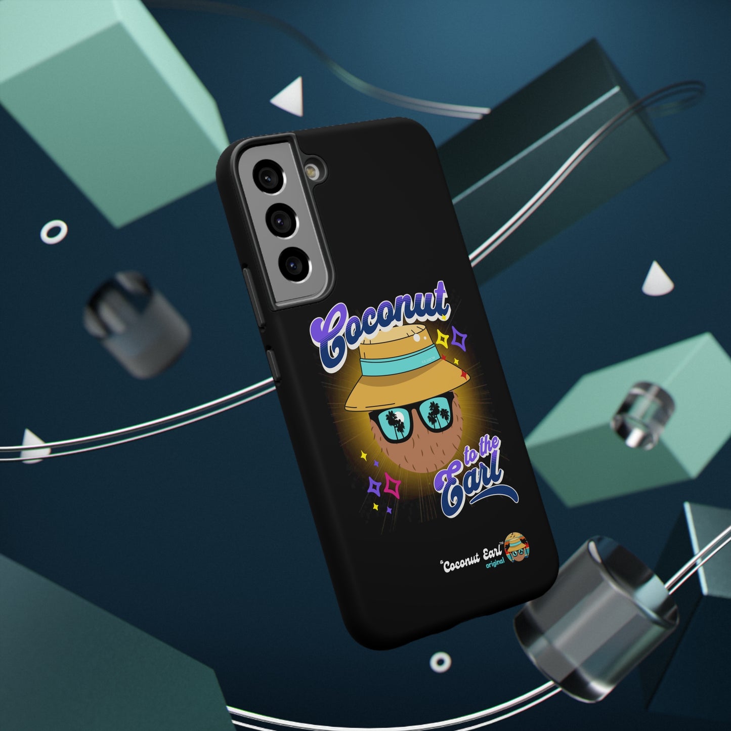 Coconut to tha' Earl Impact-Resistant Phone Case