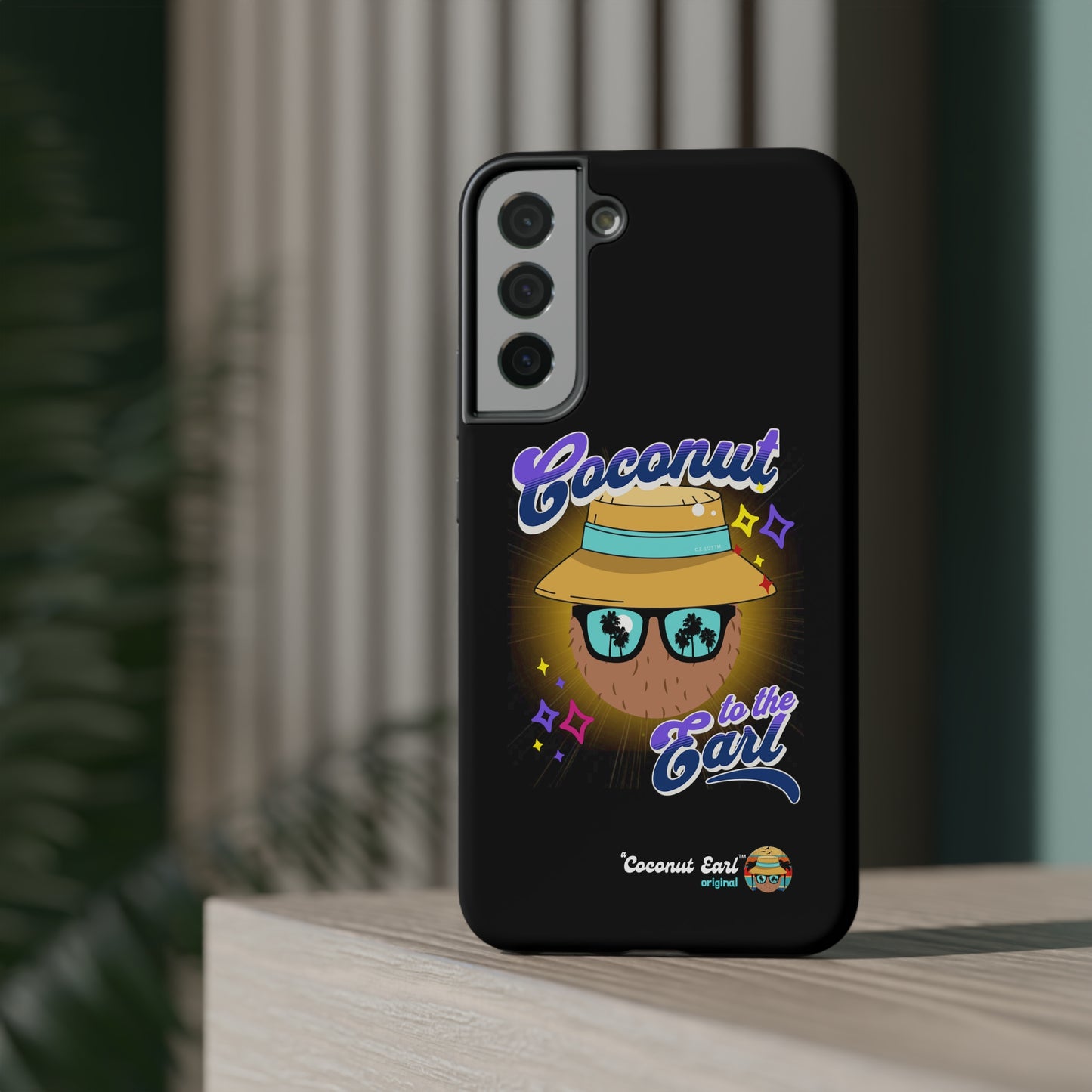 Coconut to tha' Earl Impact-Resistant Phone Case