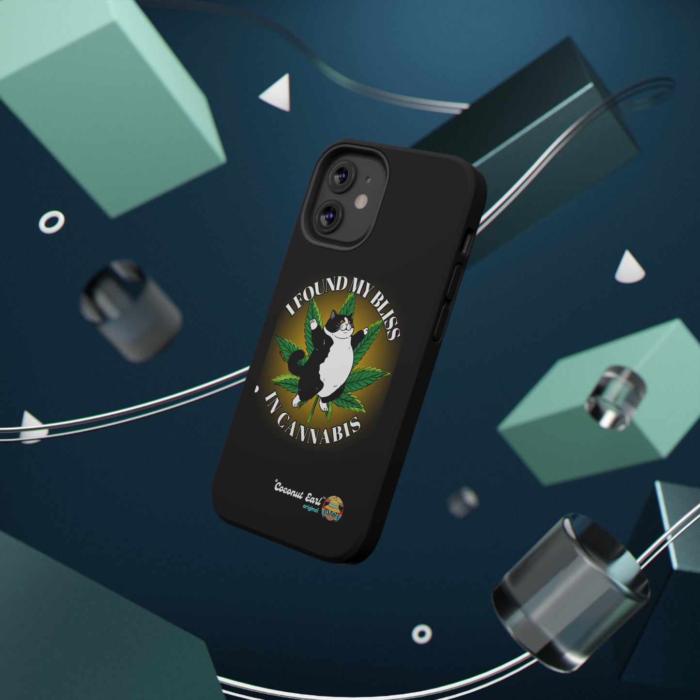 Bliss In Cannabis Impact-Resistant Phone Case