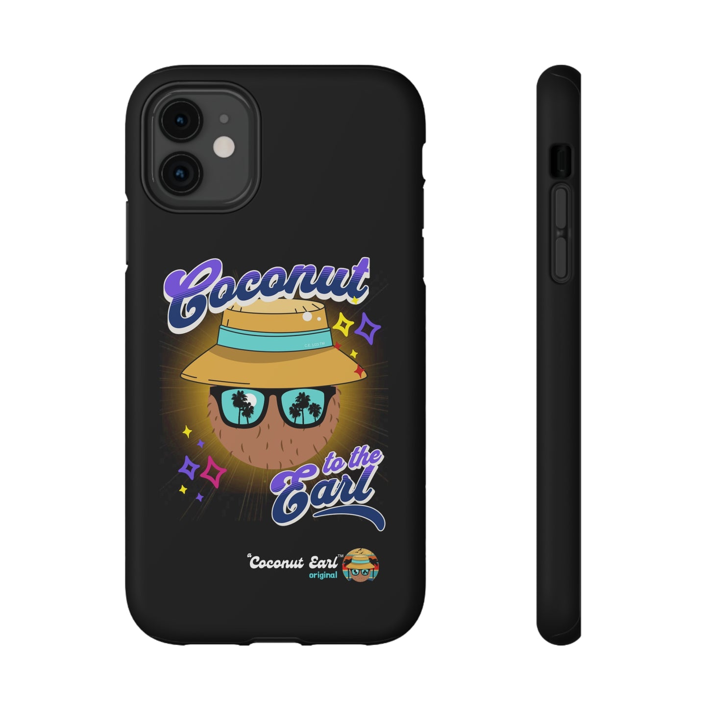 Coconut to tha' Earl Impact-Resistant Phone Case